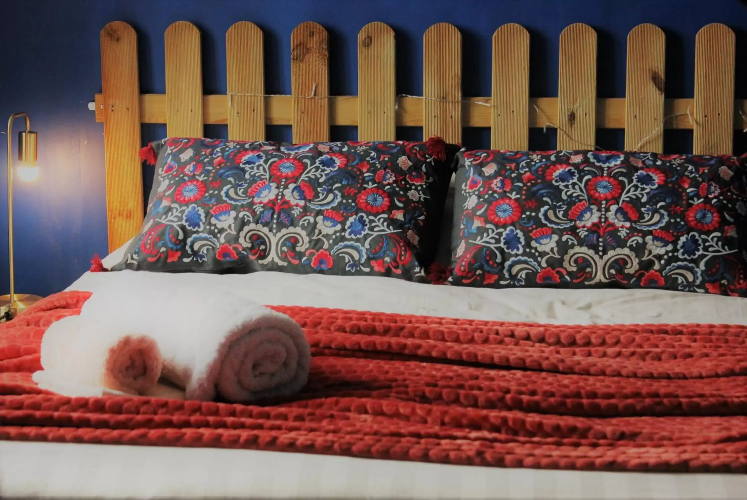 Bed in LE VERT NOMADE Bed in LE VERT NOMADE