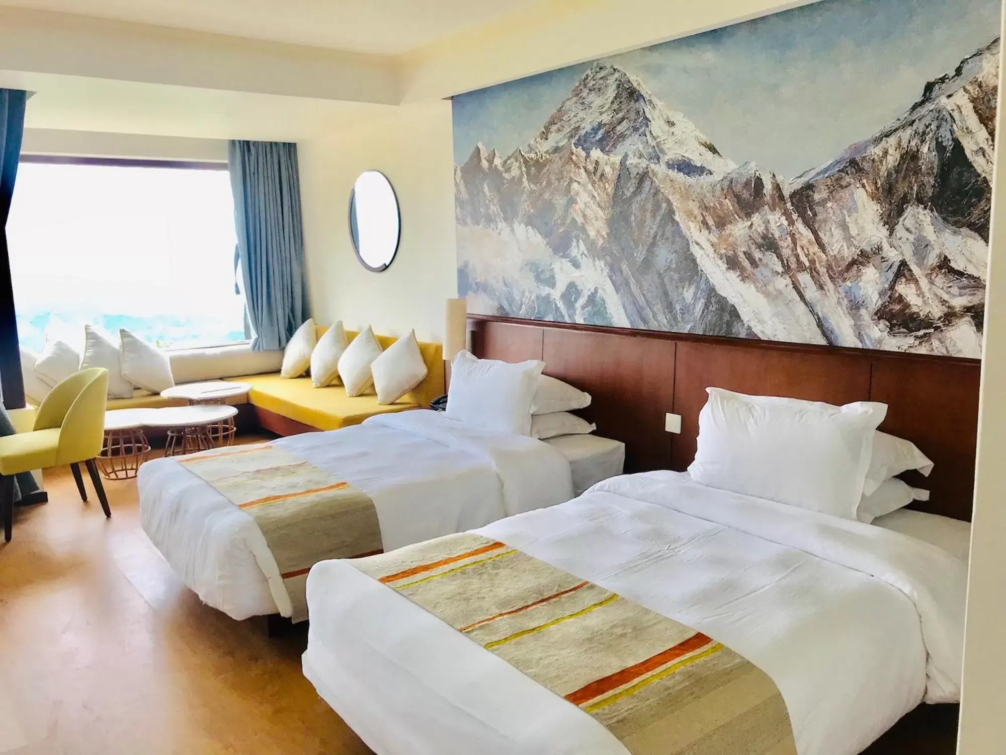 Deluxe Double or Twin Room - single occupancy in Hotel Annapurna View Sarangkot Deluxe Double or Twin Room - single occupancy in Hotel Annapurna View Sarangkot