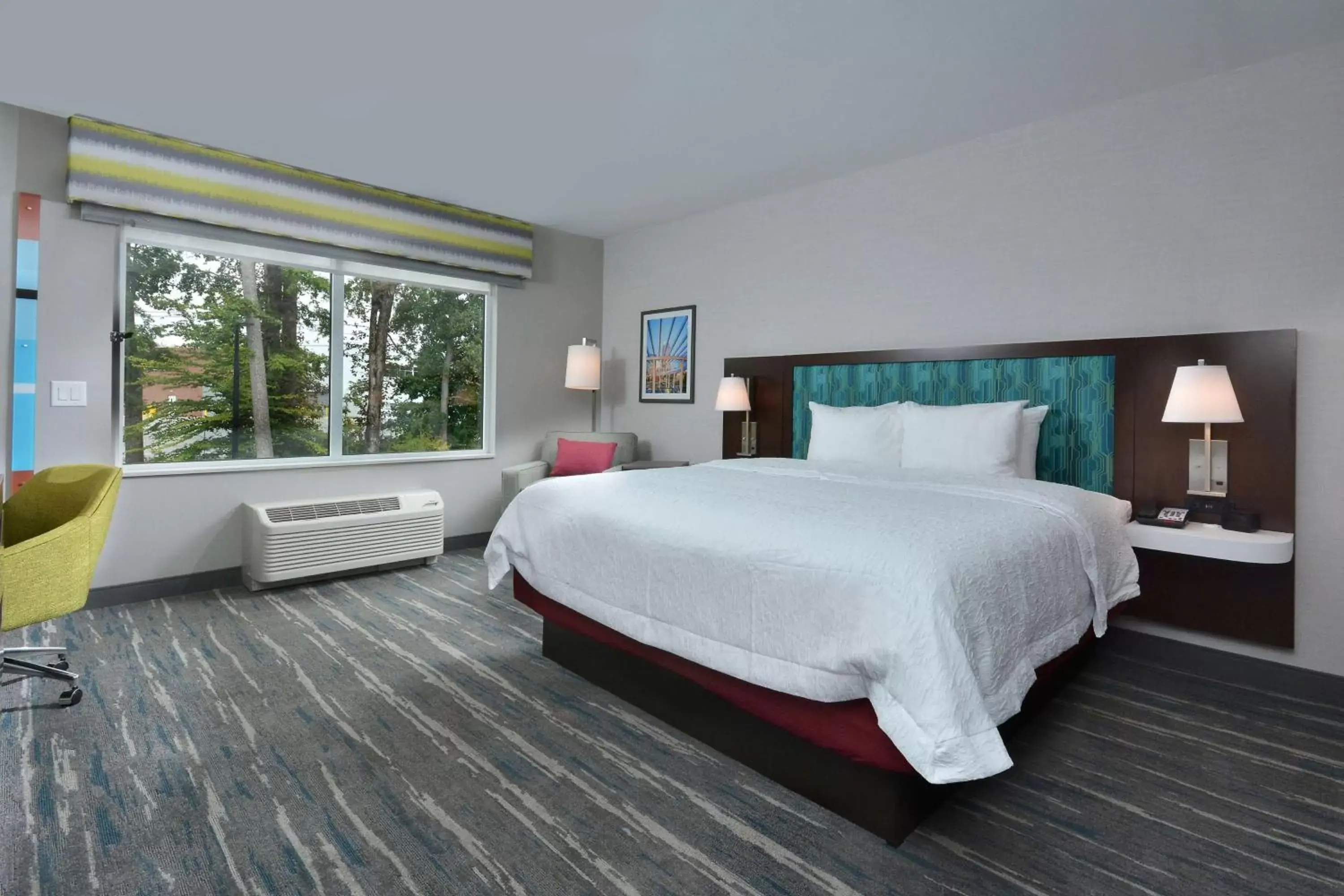 King Room in Hampton Inn & Suites Charlotte North I 485 King Room in Hampton Inn & Suites Charlotte North I 485