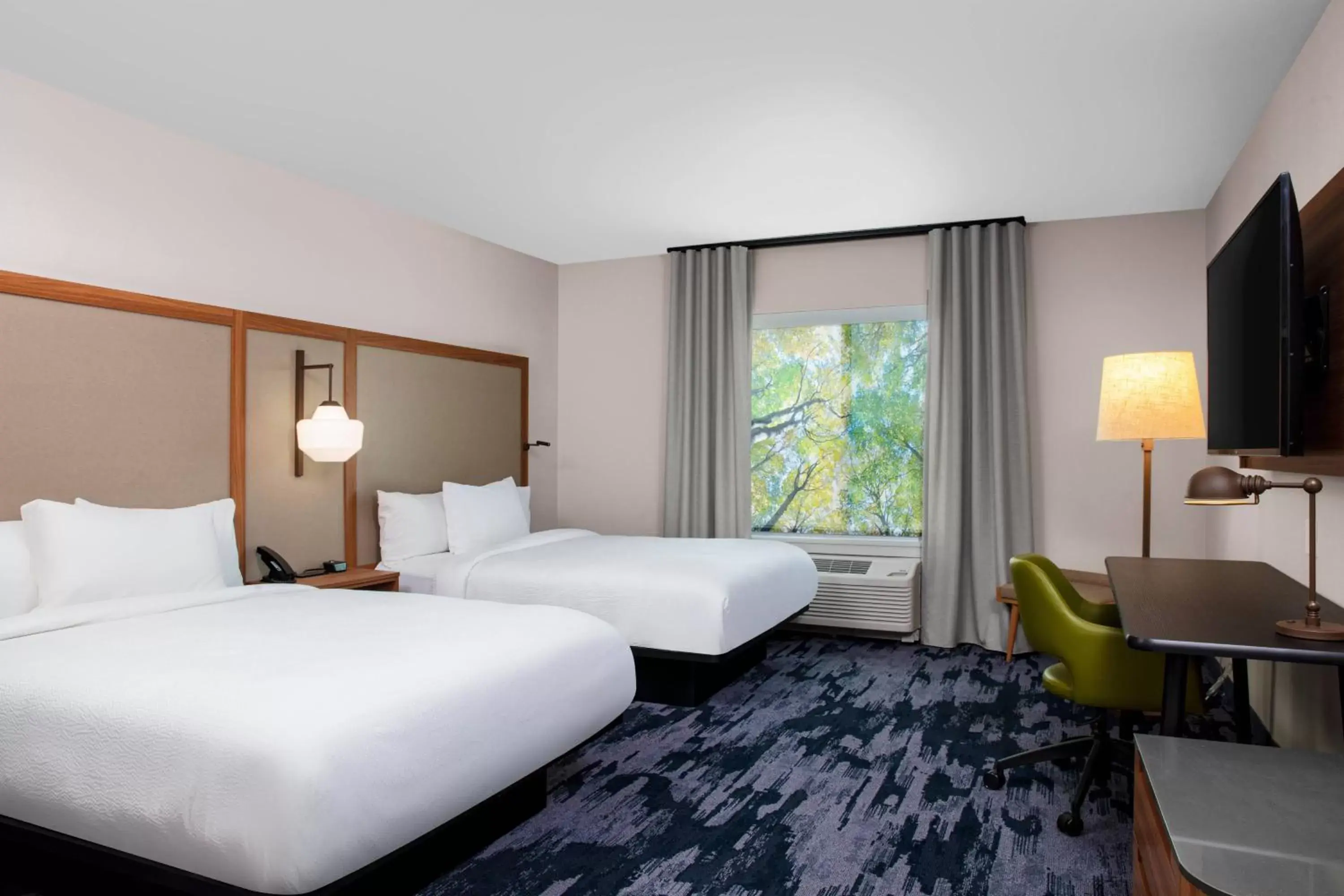 Standard Queen Room with Two Queen Beds - Hearing Accessible in Fairfield by Marriott Inn & Suites Lebanon Near Expo Center Standard Queen Room with Two Queen Beds - Hearing Accessible in Fairfield by Marriott Inn & Suites Lebanon Near Expo Center