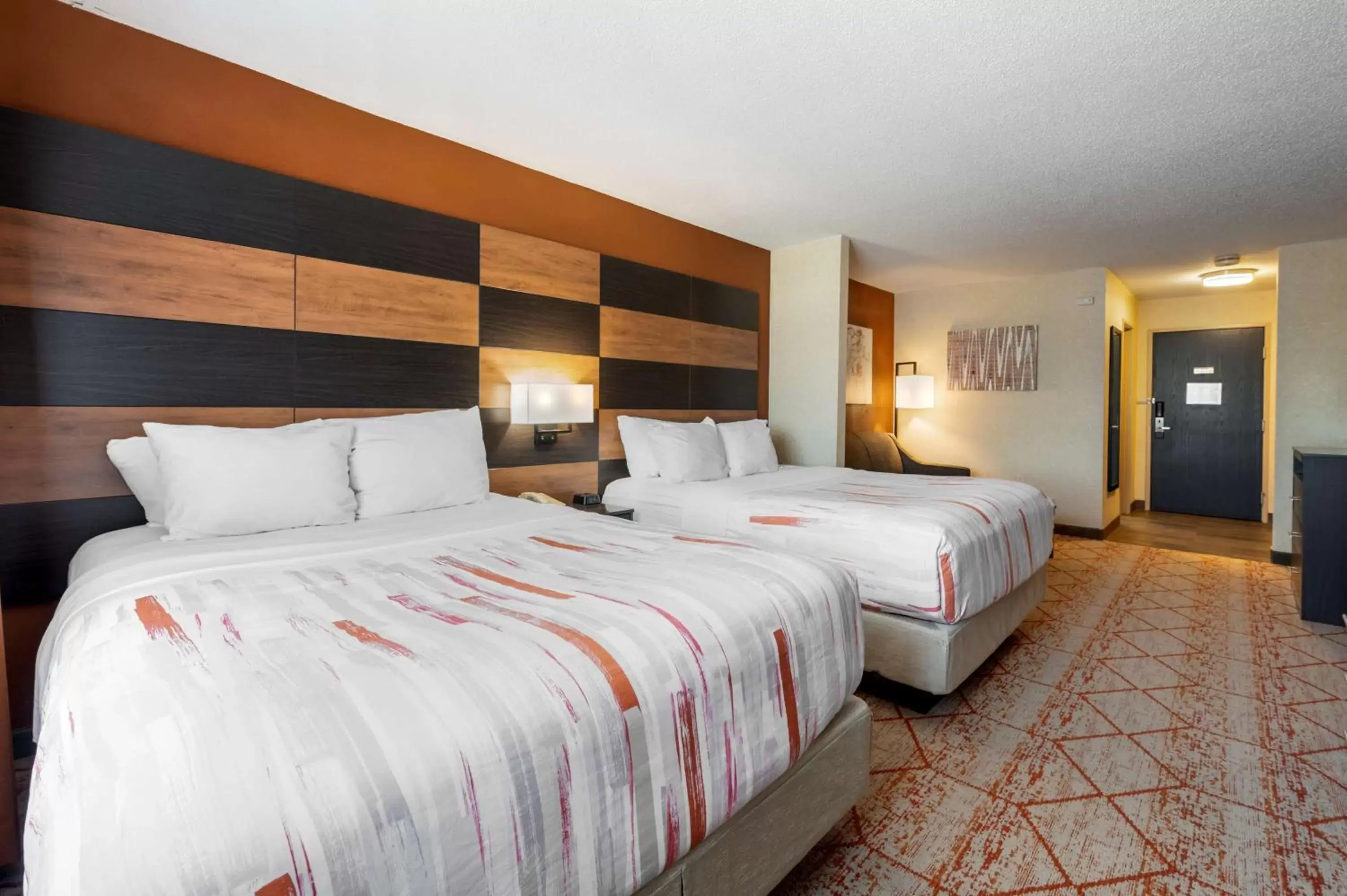 Queen Room with Two Queen Beds and Sofa Bed in Best Western Plus Warsaw Queen Room with Two Queen Beds and Sofa Bed in Best Western Plus Warsaw