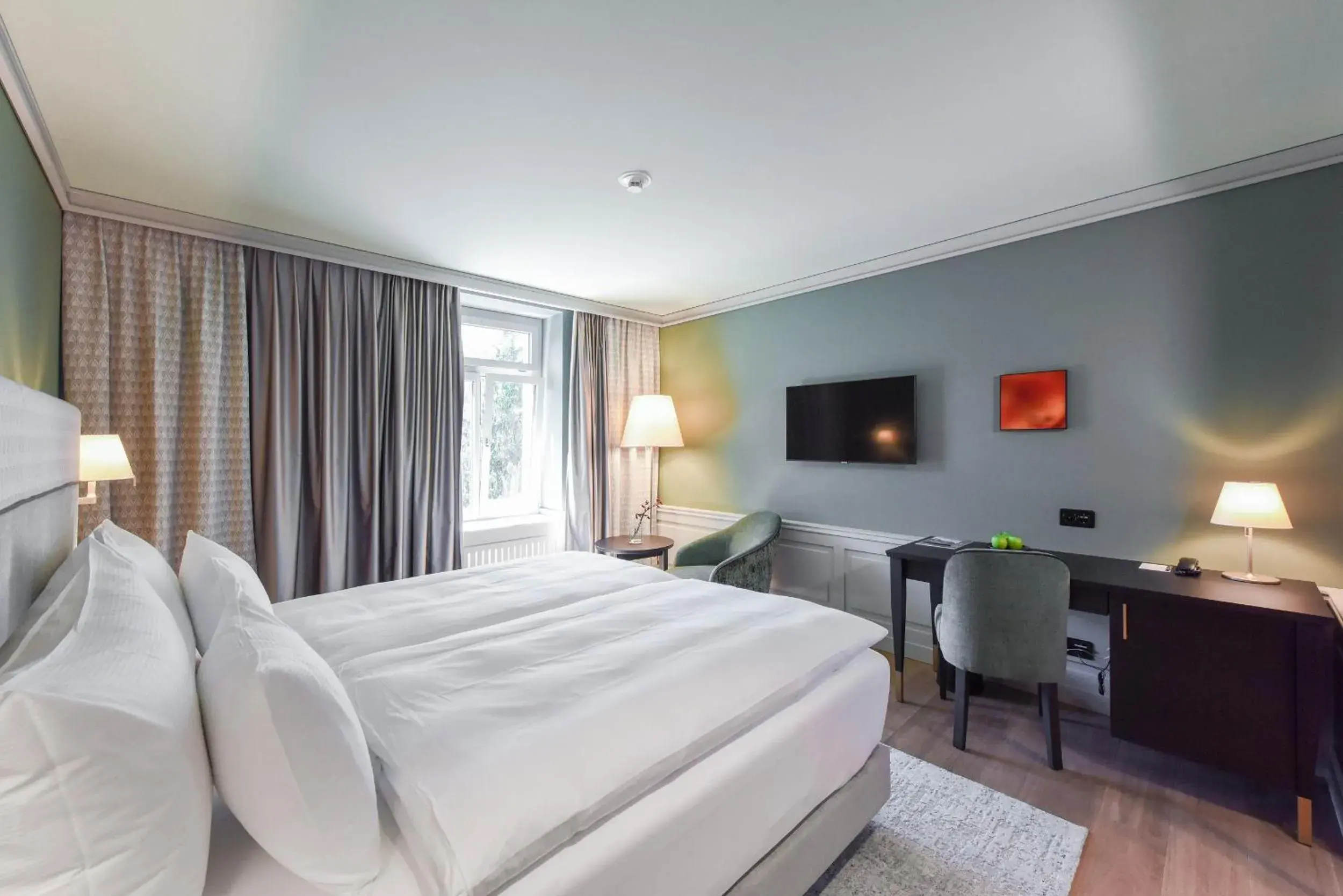 Superior Double Room - single occupancy in Cresta Palace Celerina St Moritz Ski In and Ski Out Superior Double Room - single occupancy in Cresta Palace Celerina St Moritz Ski In and Ski Out