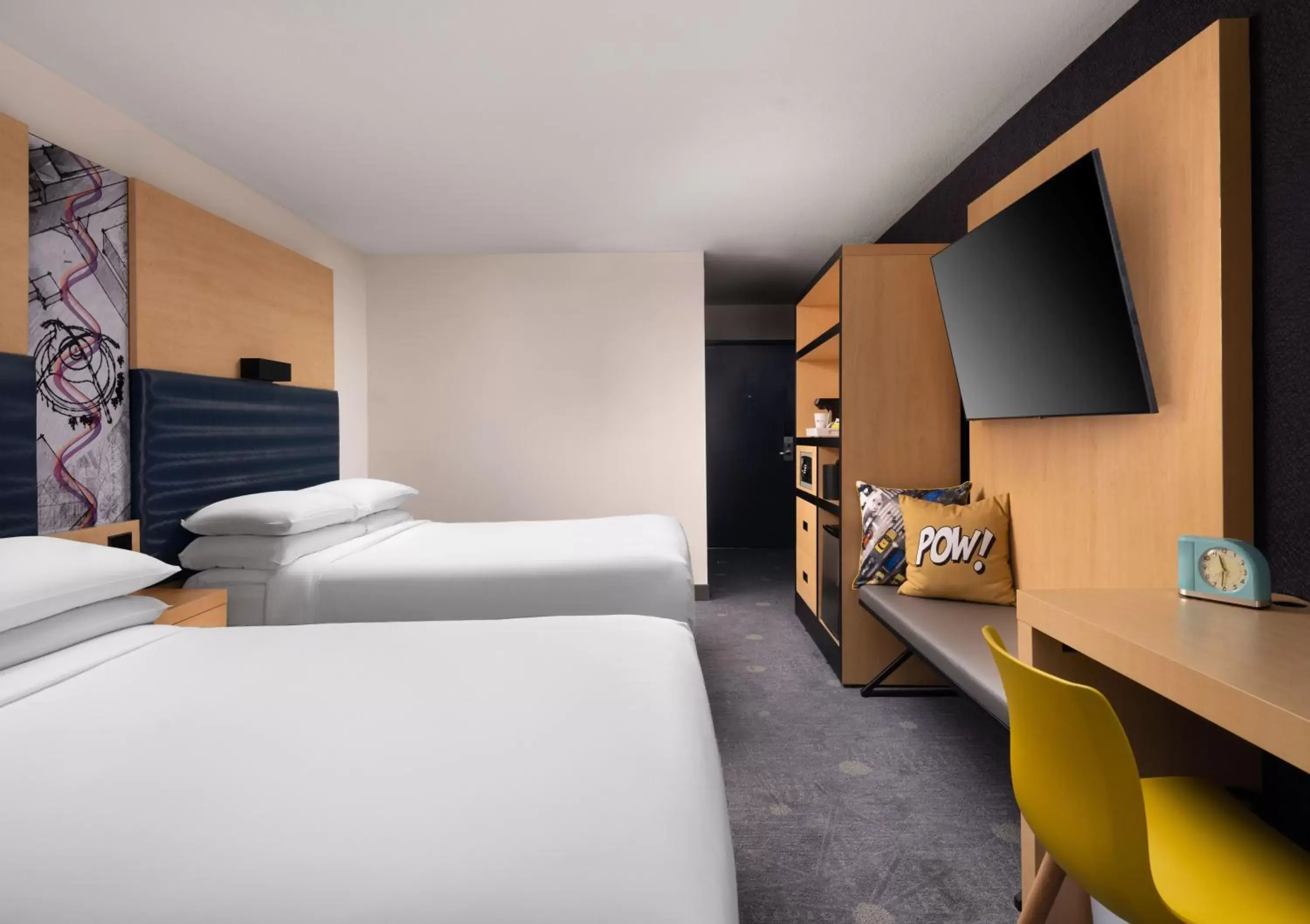 Breezy 2 Queens, Guest room, 2 Queen in Aloft El Segundo - Los Angeles Airport Breezy 2 Queens, Guest room, 2 Queen in Aloft El Segundo - Los Angeles Airport