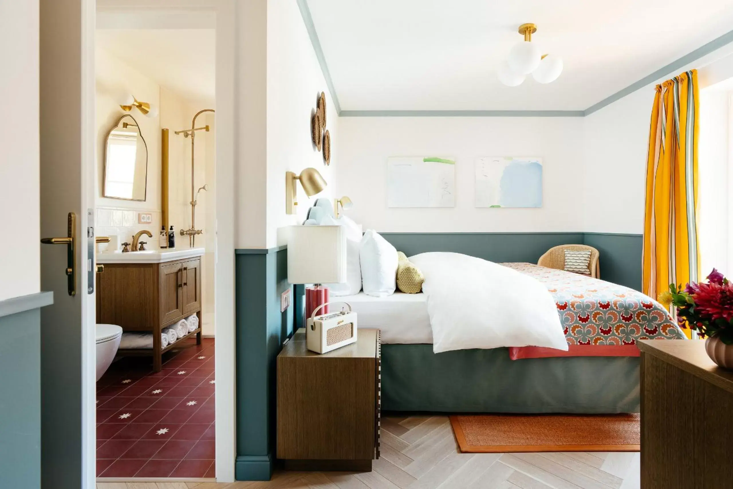 Double Room with Lake View in Villa Alma - a lakeside Boutique Hotel Double Room with Lake View in Villa Alma - a lakeside Boutique Hotel