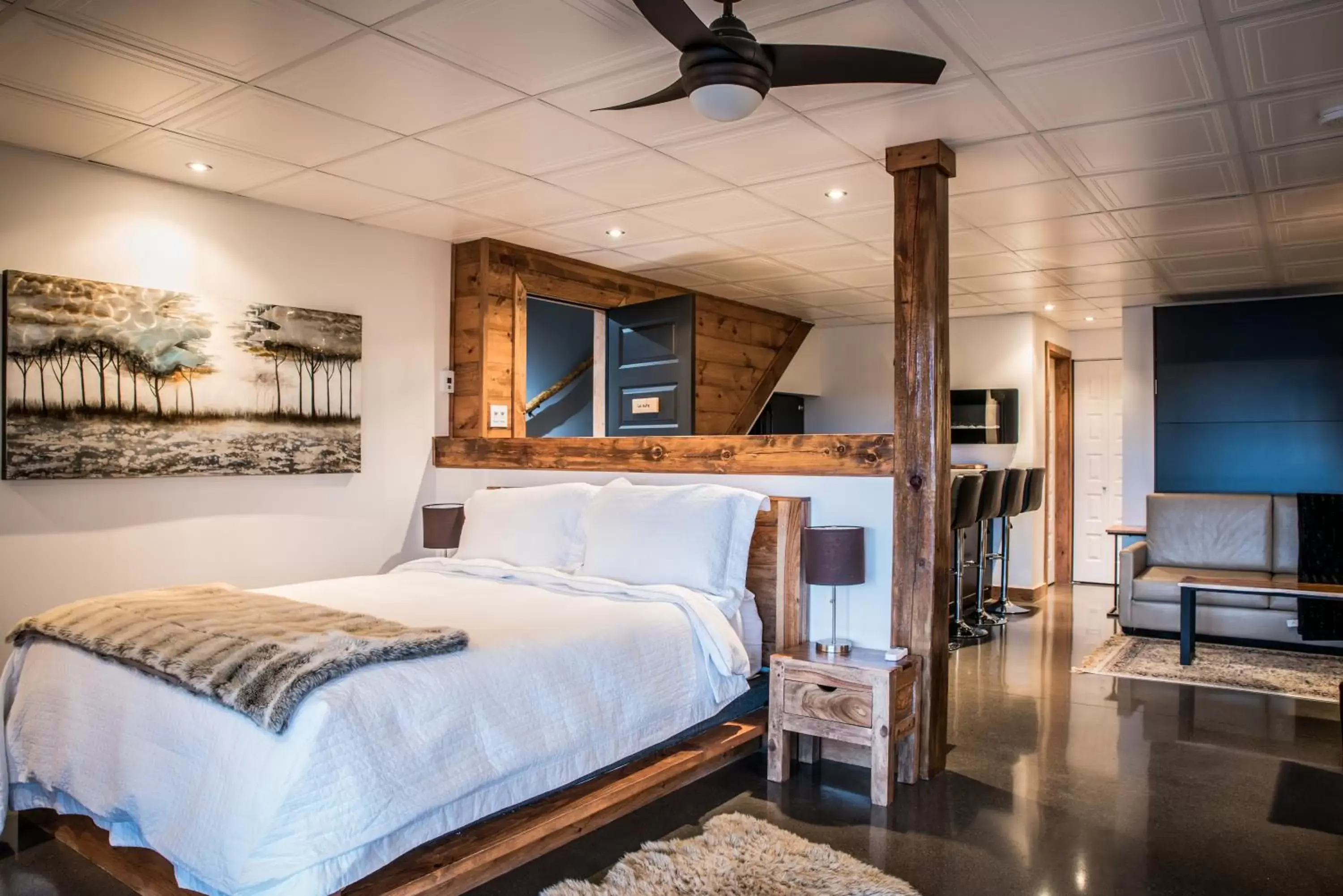 Deluxe Double Studio in Gîte du Haut des Arbres Deluxe Double Studio in Gîte du Haut des Arbres