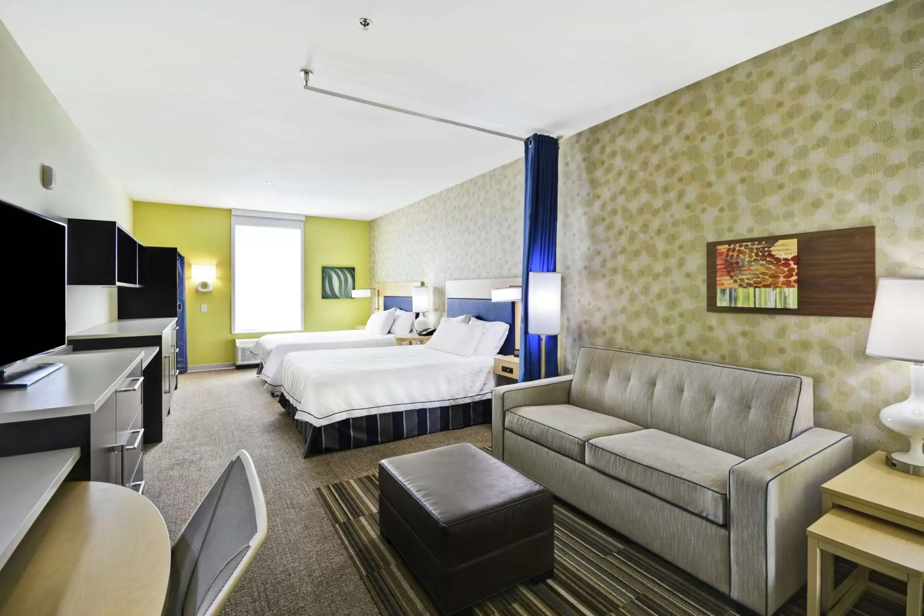 Queen Studio with Two Queen Beds - Non-Smoking in Home2 Suites by Hilton Brownsville Queen Studio with Two Queen Beds - Non-Smoking in Home2 Suites by Hilton Brownsville