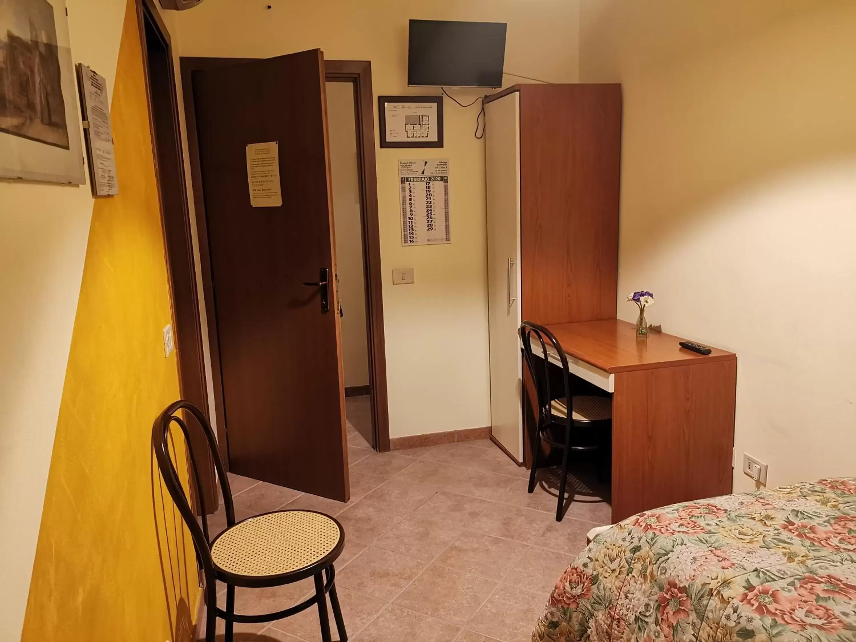 Single Room - single occupancy in Albergo Ristorante Pizzeria Del Viale Single Room - single occupancy in Albergo Ristorante Pizzeria Del Viale