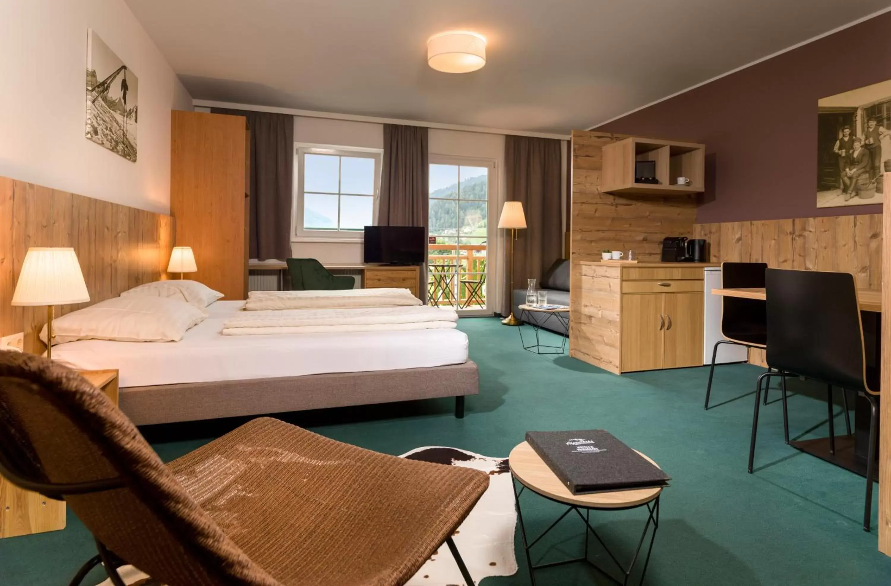 Studio with Infrared Cabin in AlpenParks Hotel MONTANA Studio with Infrared Cabin in AlpenParks Hotel MONTANA