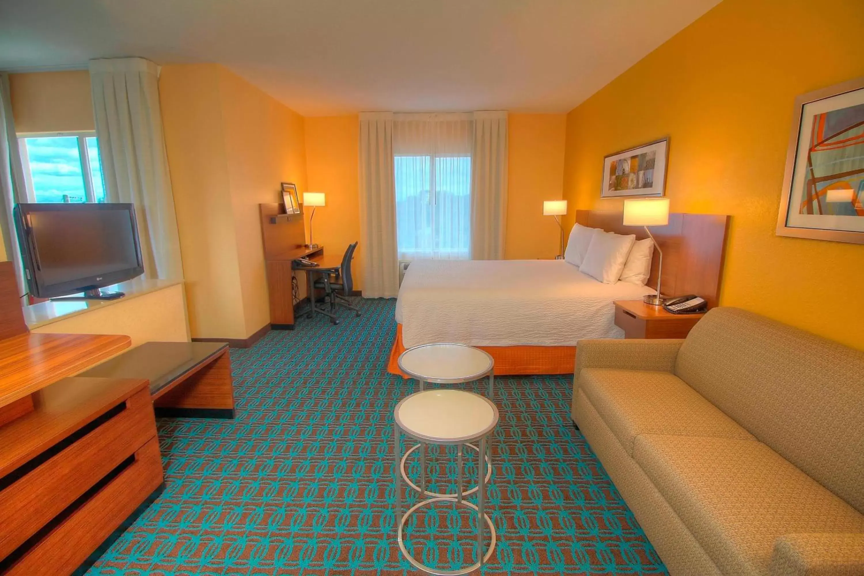 Corner Suite with King Bed in Fairfield Inn & Suites By Marriott Jupiter Corner Suite with King Bed in Fairfield Inn & Suites By Marriott Jupiter