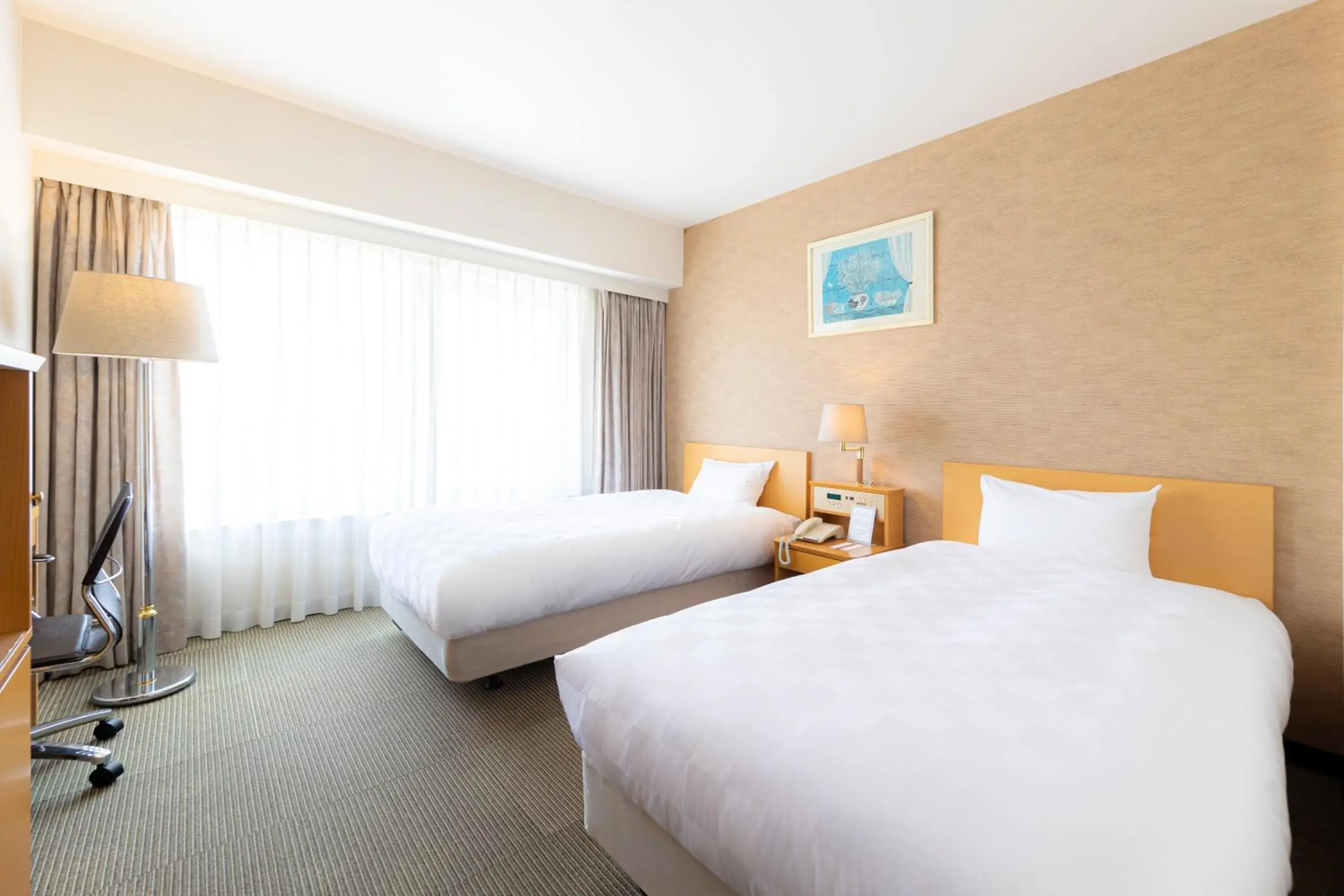 Economy Twin Room - single occupancy - Smoking in Bellevue Garden Hotel Kansai International Airport Economy Twin Room - single occupancy - Smoking in Bellevue Garden Hotel Kansai International Airport