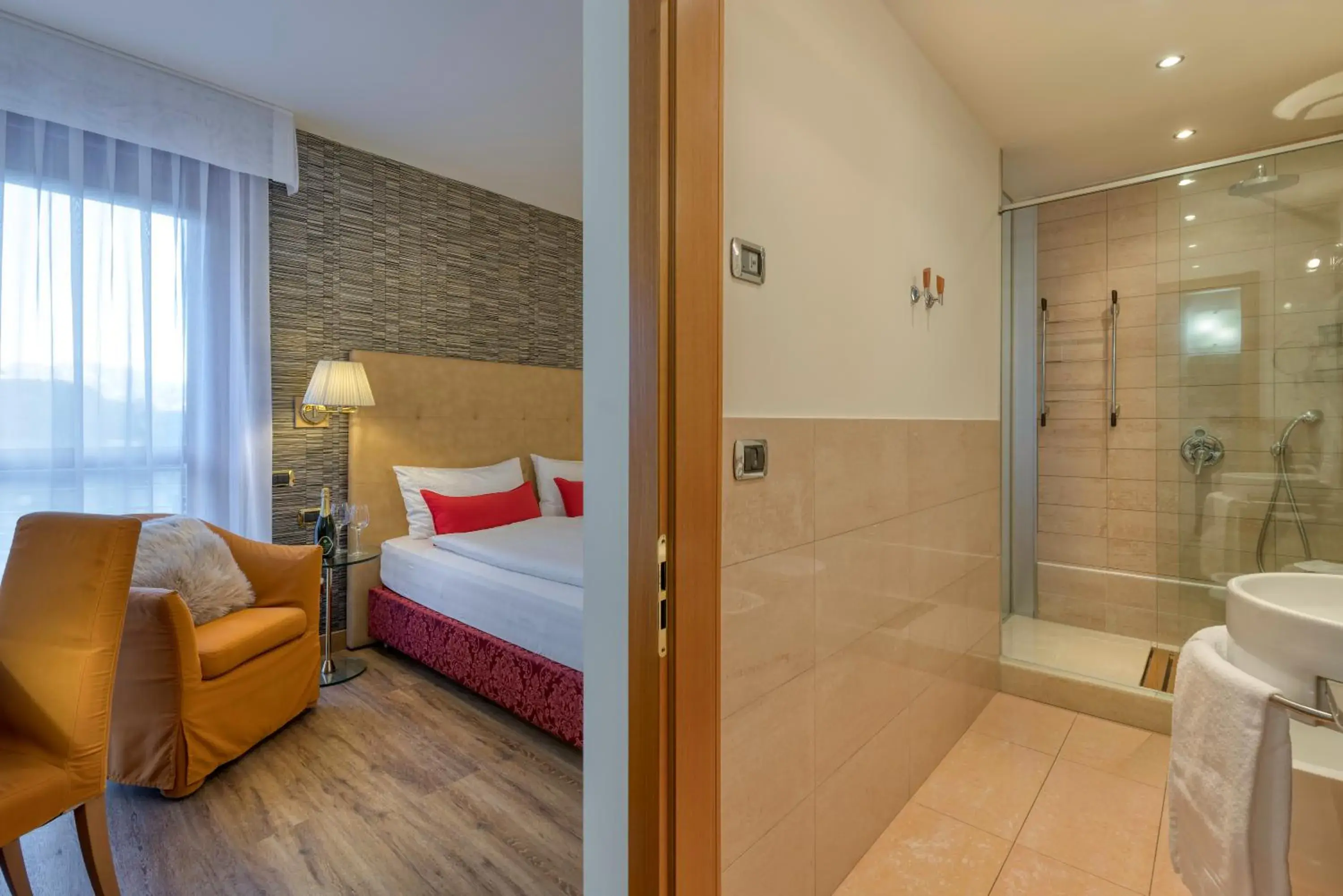 Double Room in Hotel Sporting Trento Double Room in Hotel Sporting Trento
