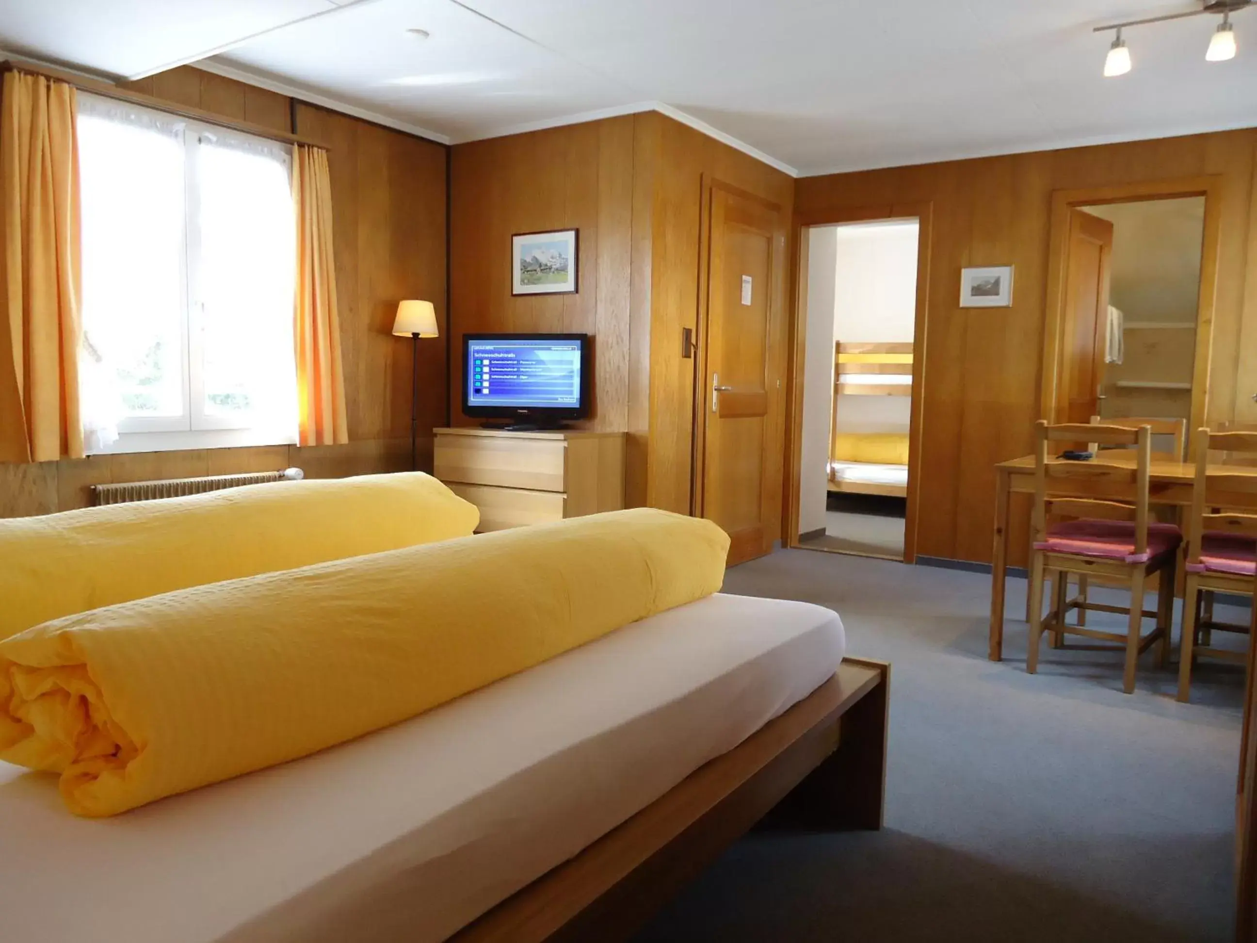 Family Room with Terrace in Hotel Tschuggen Family Room with Terrace in Hotel Tschuggen