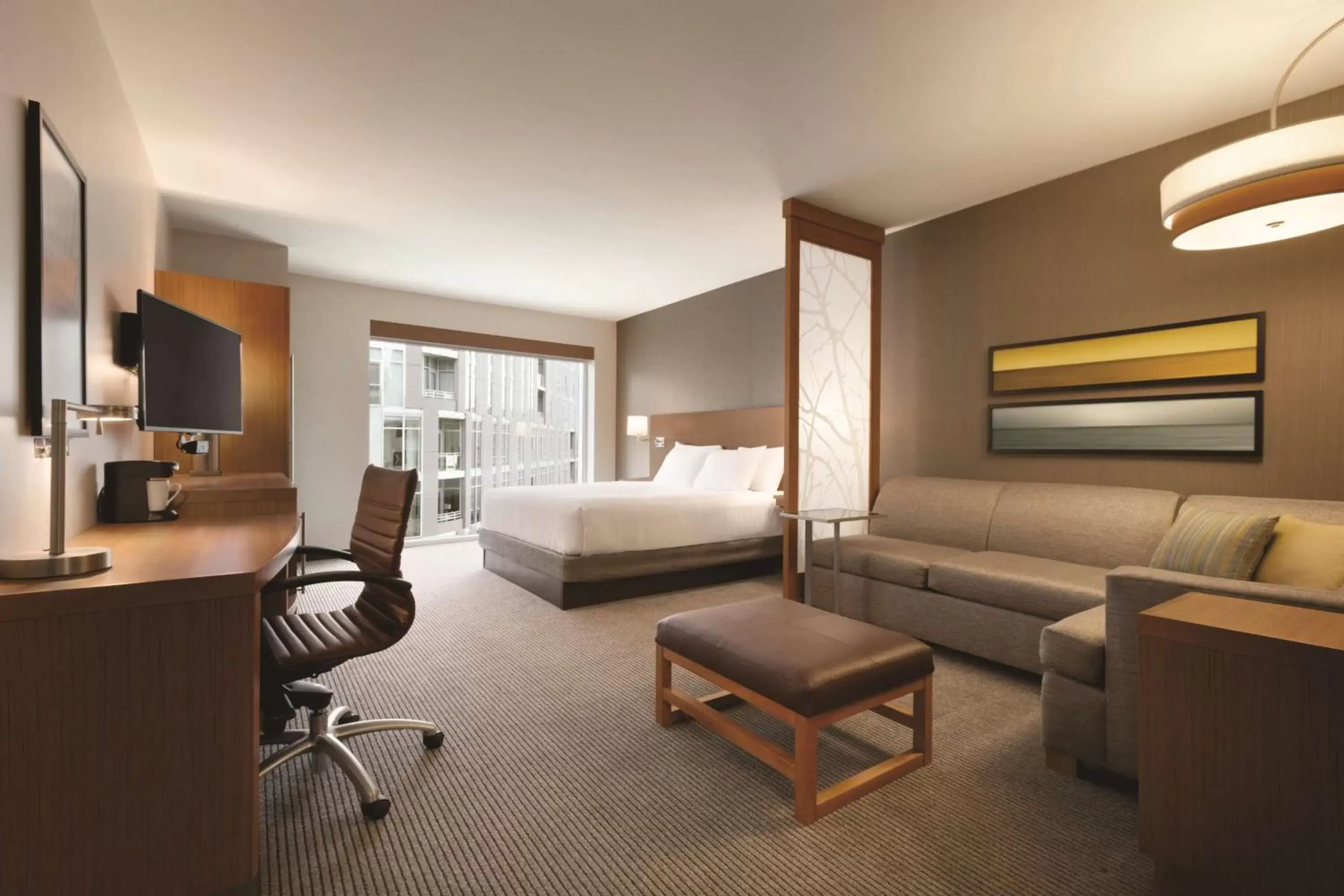 King Room with Sofa Bed - High Floor in Hyatt Place Washington DC/Georgetown/West End King Room with Sofa Bed - High Floor in Hyatt Place Washington DC/Georgetown/West End