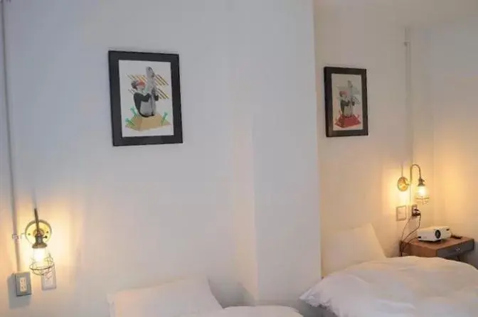 Twin Room with Shared Bathroom in BENJAMIN HOTEL KANAZAWA Twin Room with Shared Bathroom in BENJAMIN HOTEL KANAZAWA