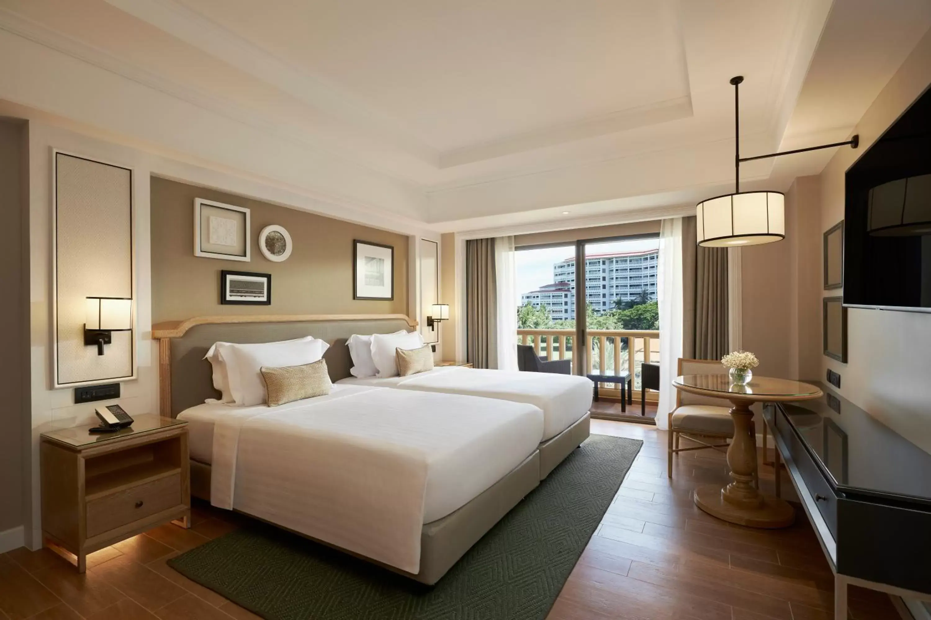 Deluxe Twin Room in Dusit Thani Hua Hin Deluxe Twin Room in Dusit Thani Hua Hin