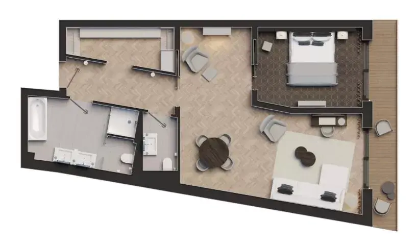 Superior Suite in Hotel Strandperle Superior Suite in Hotel Strandperle