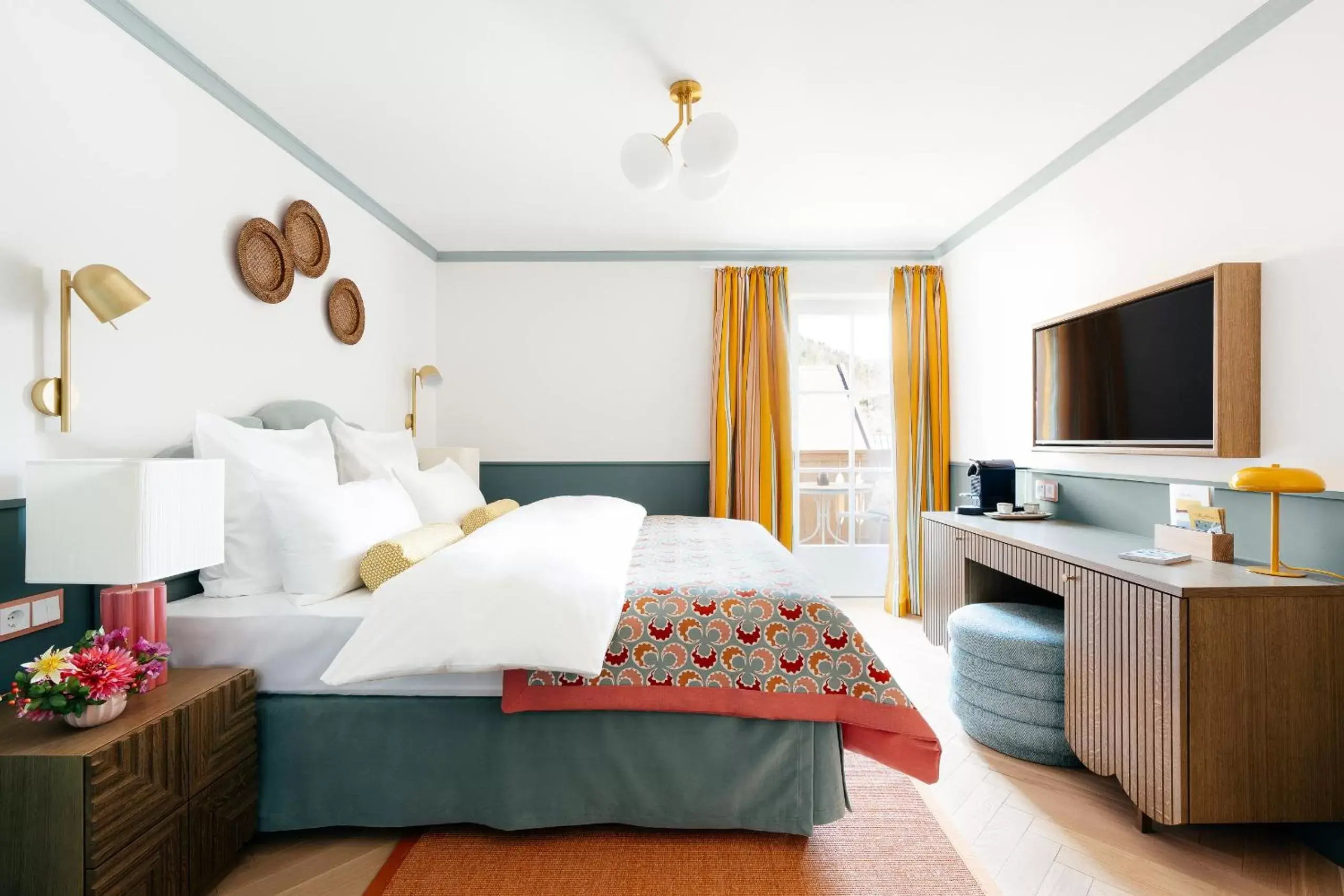 Double Room with Balcony in Villa Alma - a lakeside Boutique Hotel Double Room with Balcony in Villa Alma - a lakeside Boutique Hotel