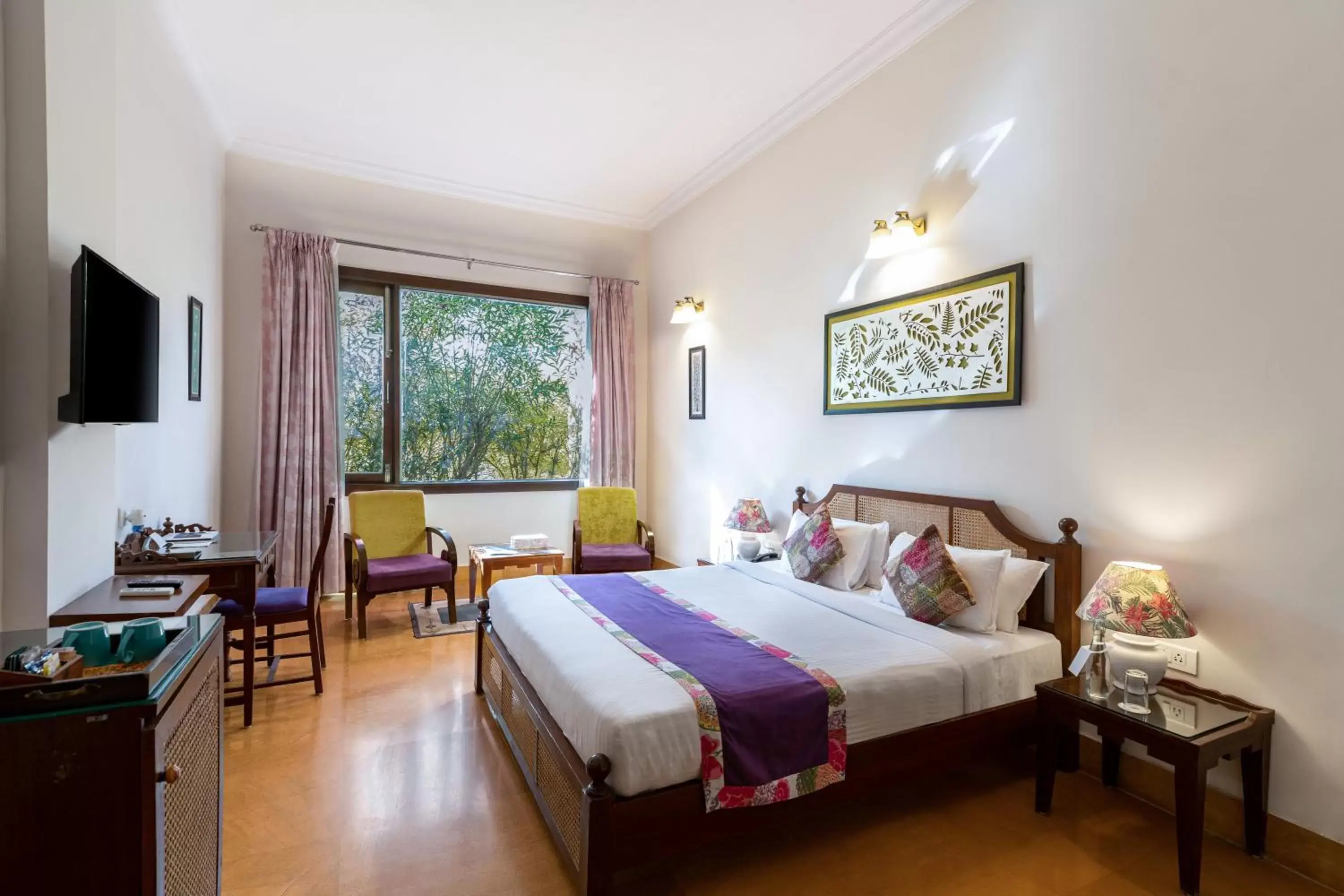 Standard Double Room in Anandam - A Luxury Resort in Udaipur Standard Double Room in Anandam - A Luxury Resort in Udaipur