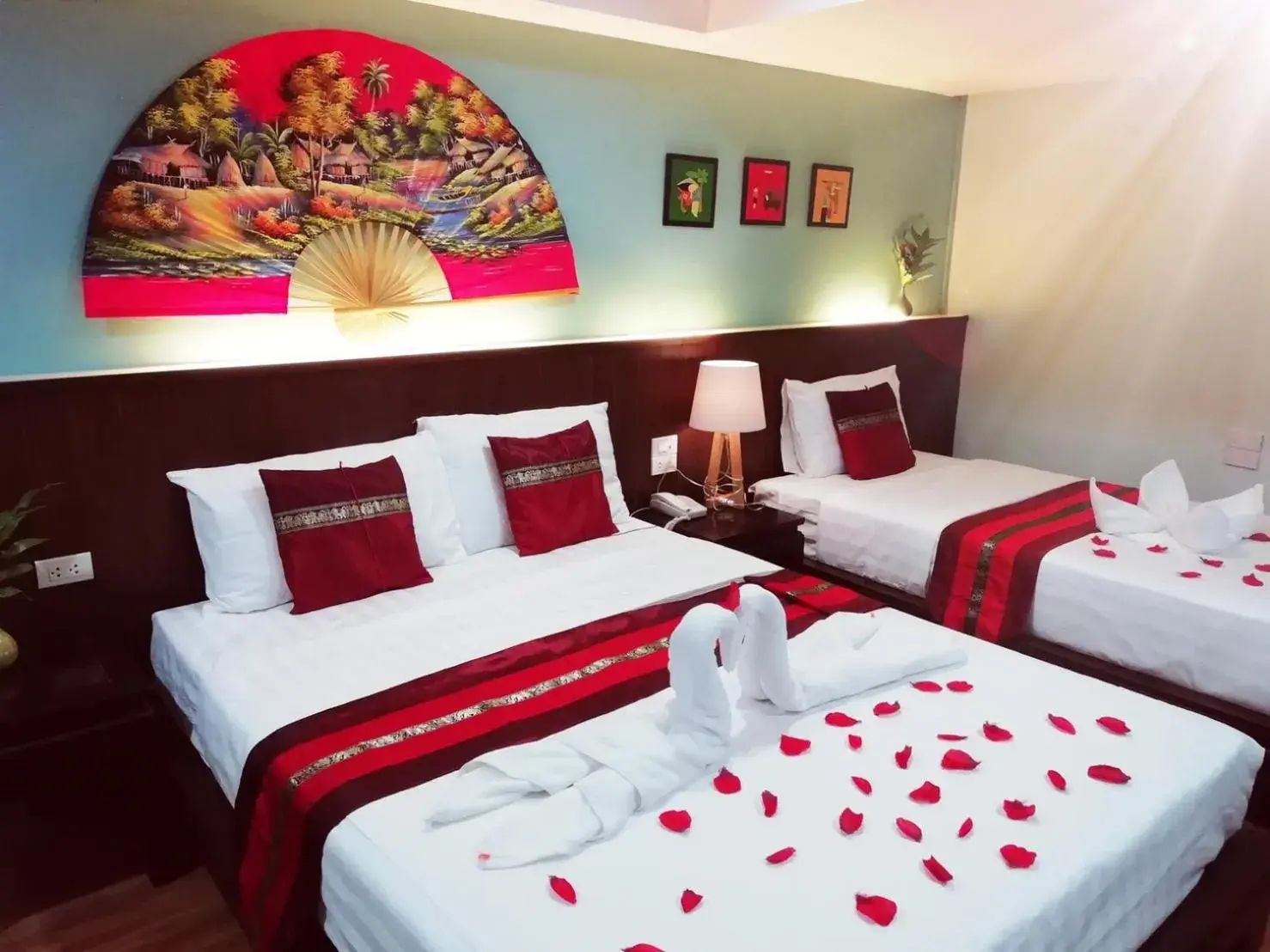 Family Triple Room in Mandala House, Chiang Mai Family Triple Room in Mandala House, Chiang Mai