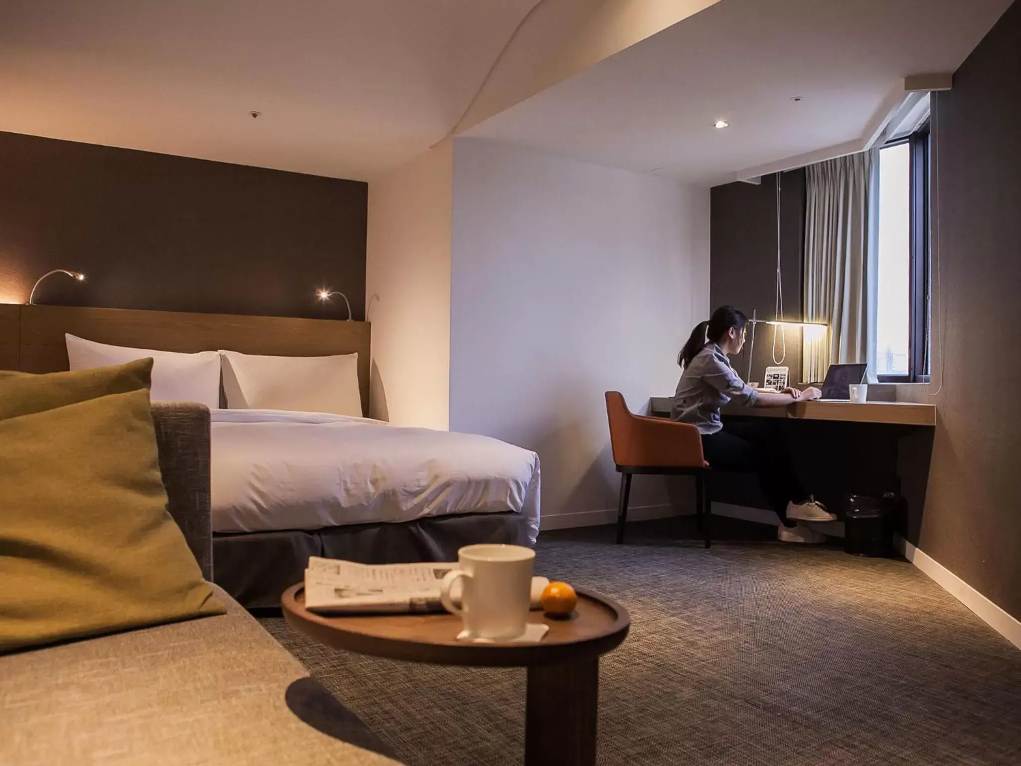 Deluxe Double Room in Royal Inn Taipei Linsen - Huashan 1914 Creative Park Deluxe Double Room in Royal Inn Taipei Linsen - Huashan 1914 Creative Park