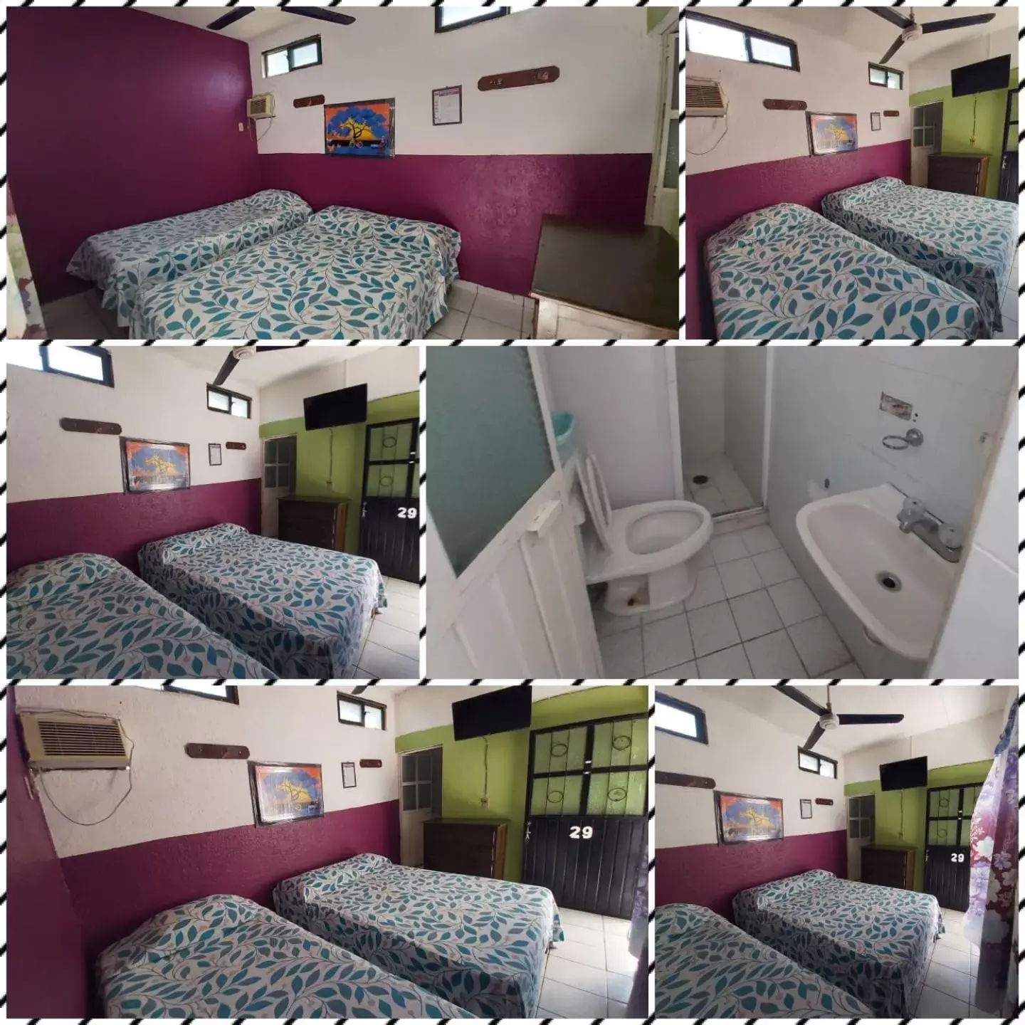 Triple Room in Hotel Ayalamar Manzanillo Triple Room in Hotel Ayalamar Manzanillo