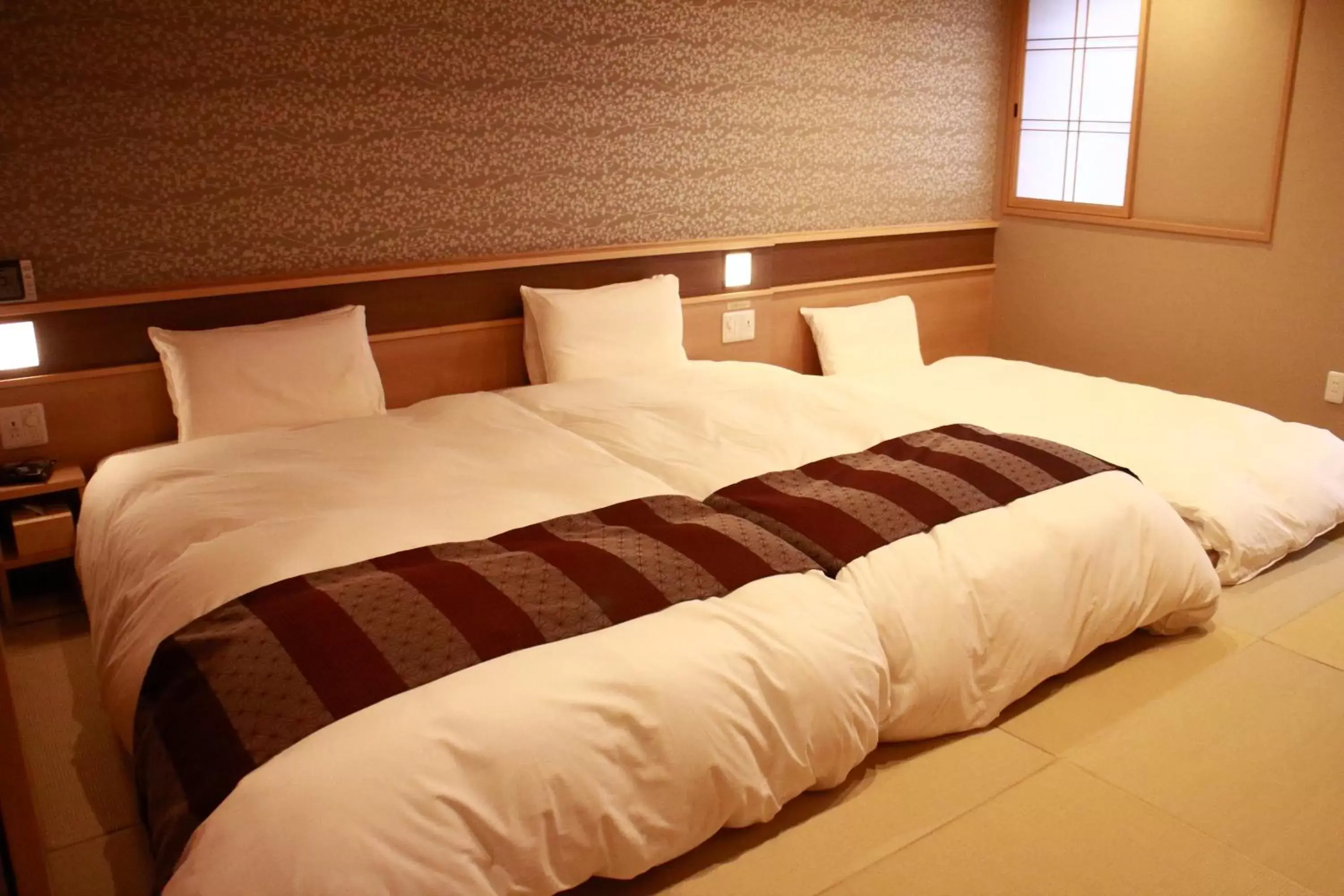 Quadruple Room with Tatami Area - single occupancy in Onyado Nono Namba Natural Hot Spring Quadruple Room with Tatami Area - single occupancy in Onyado Nono Namba Natural Hot Spring