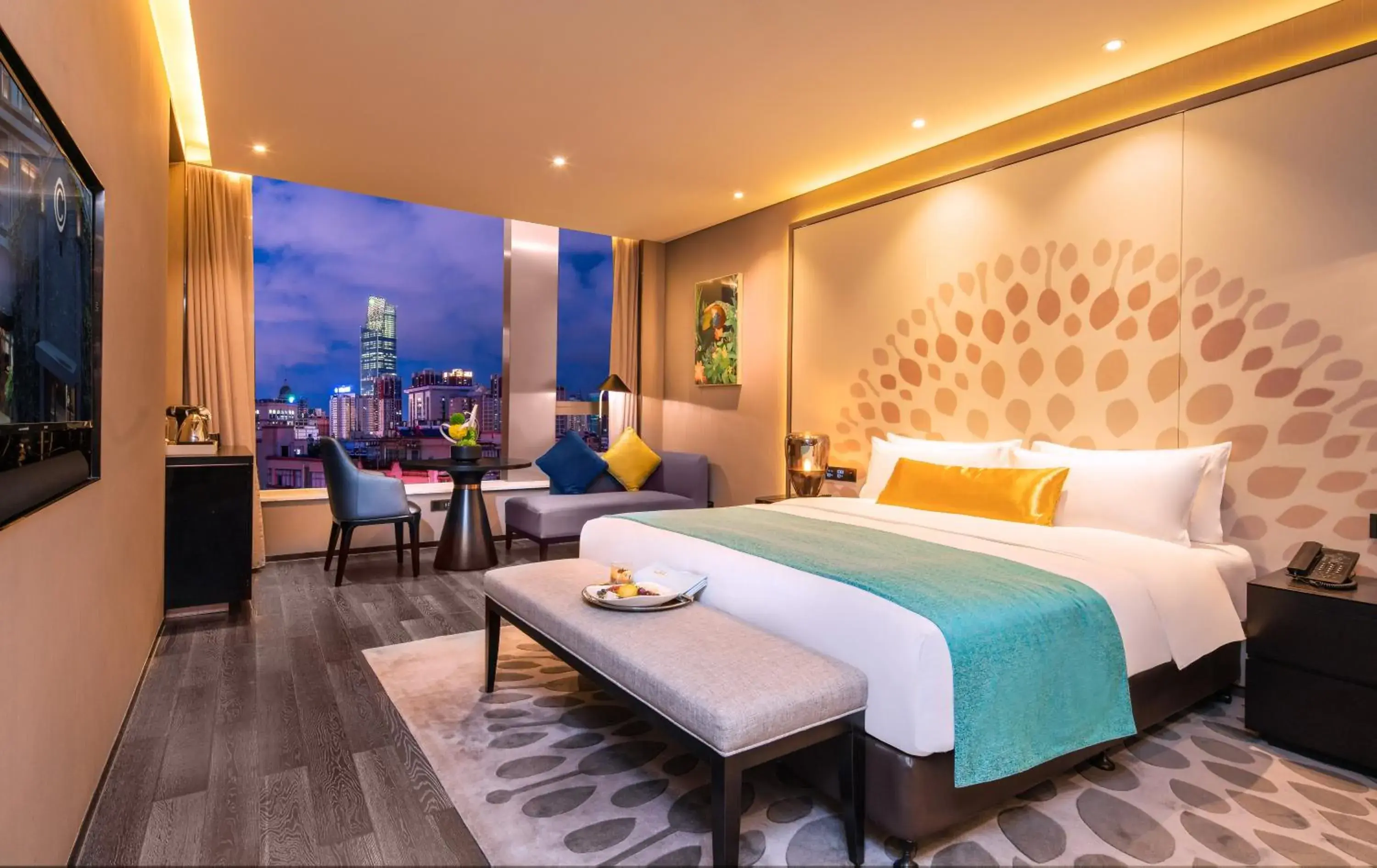 Deluxe King Room in Cachet Boutique Kunming Artime 昆明彩云里凯世精品酒店 Deluxe King Room in Cachet Boutique Kunming Artime 昆明彩云里凯世精品酒店