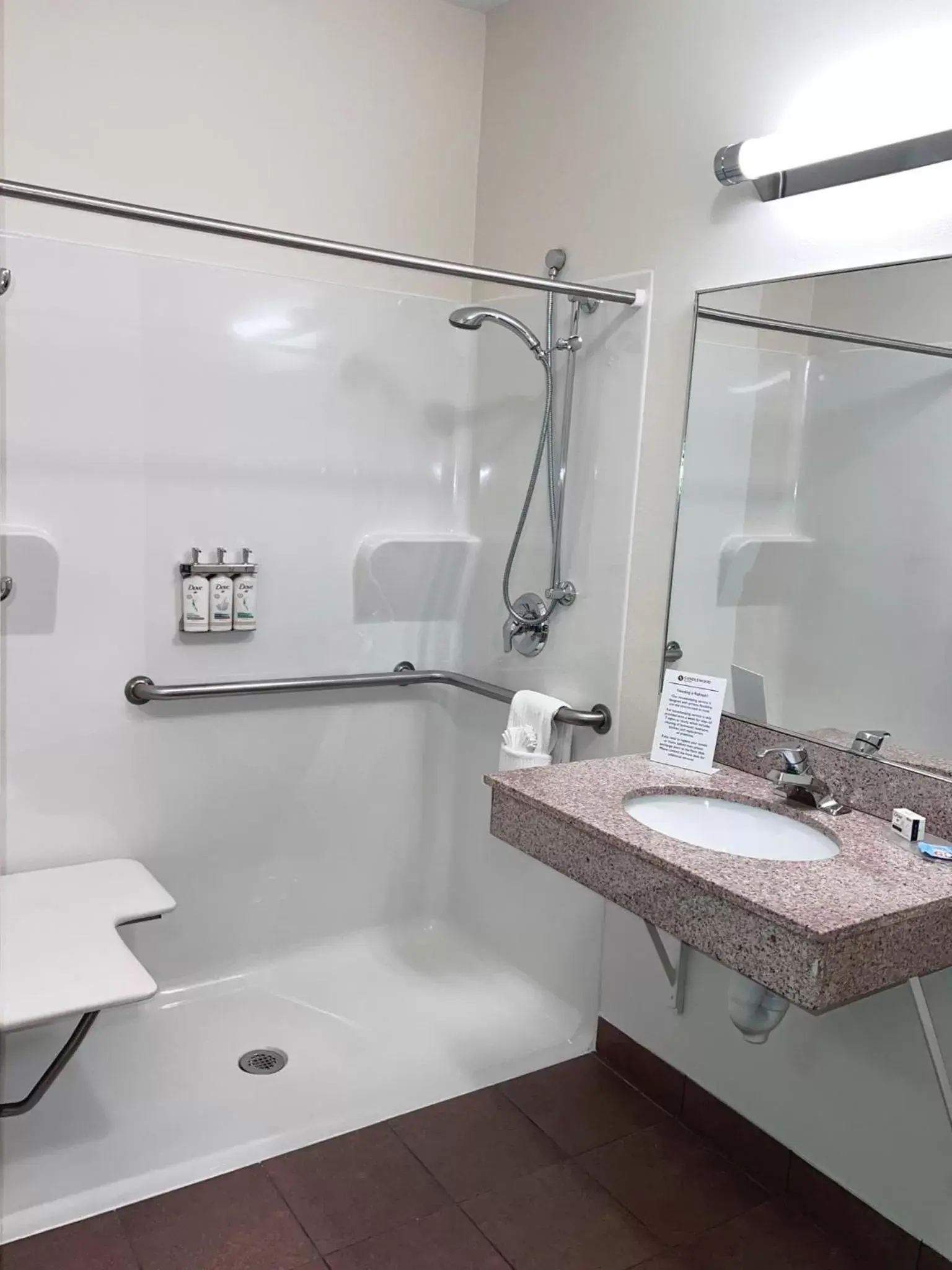 Queen Studio Suite with Bath Tub - Mobility Accessible - Non-Smoking in Candlewood Suites Olathe by IHG Queen Studio Suite with Bath Tub - Mobility Accessible - Non-Smoking in Candlewood Suites Olathe by IHG