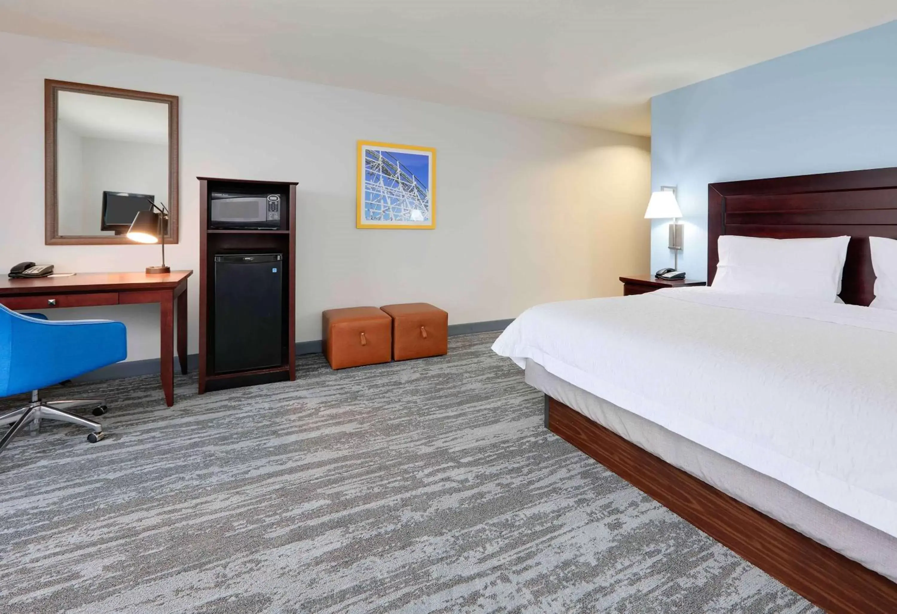 King Room with King Bed - Non-Smoking in Hampton Inn & Suites Dallas-Arlington-South King Room with King Bed - Non-Smoking in Hampton Inn & Suites Dallas-Arlington-South