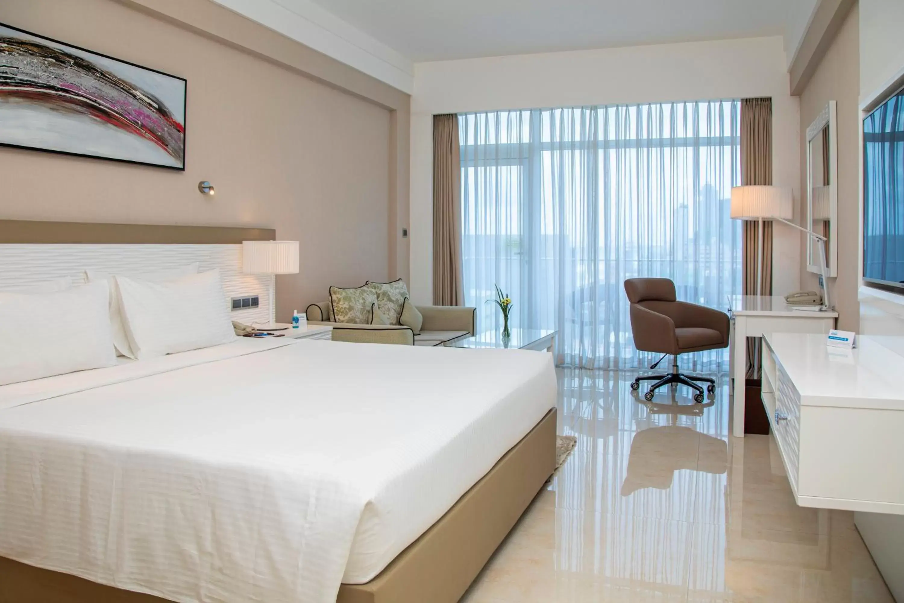 Premier King Room with Complimentary City Tour & Access to Beach Lounge in Marino Beach Colombo Premier King Room with Complimentary City Tour & Access to Beach Lounge in Marino Beach Colombo