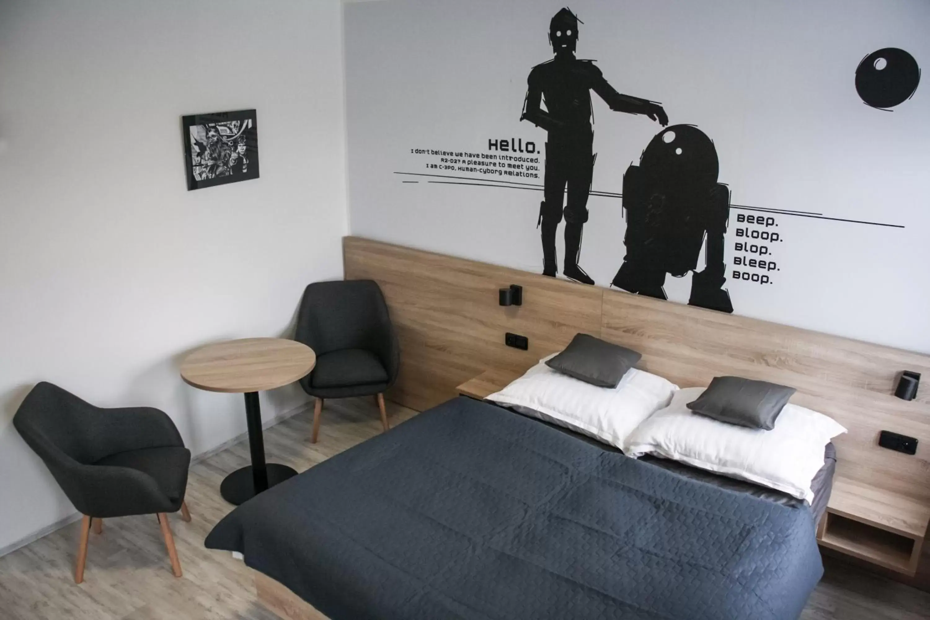 Deluxe Double Room with Castle View in Penzion Via Ferrata Deluxe Double Room with Castle View in Penzion Via Ferrata