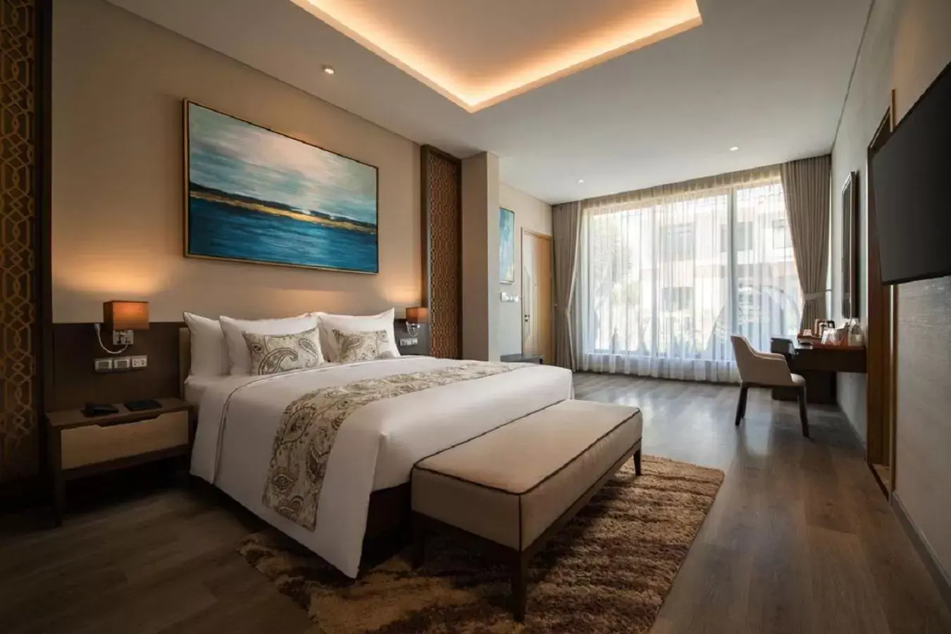 Deluxe King Room in Wyndham Grand KN Paradise Cam Ranh Deluxe King Room in Wyndham Grand KN Paradise Cam Ranh