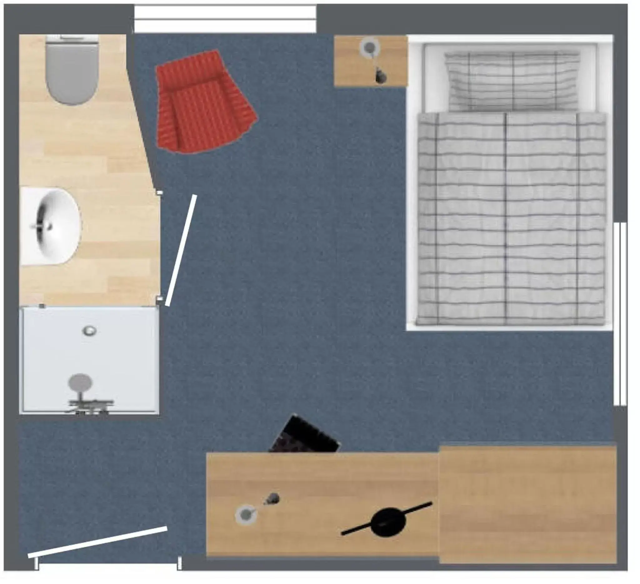 Standard Queen Room in City Hotel Fellbach 24H CHECK-IN Standard Queen Room in City Hotel Fellbach 24H CHECK-IN