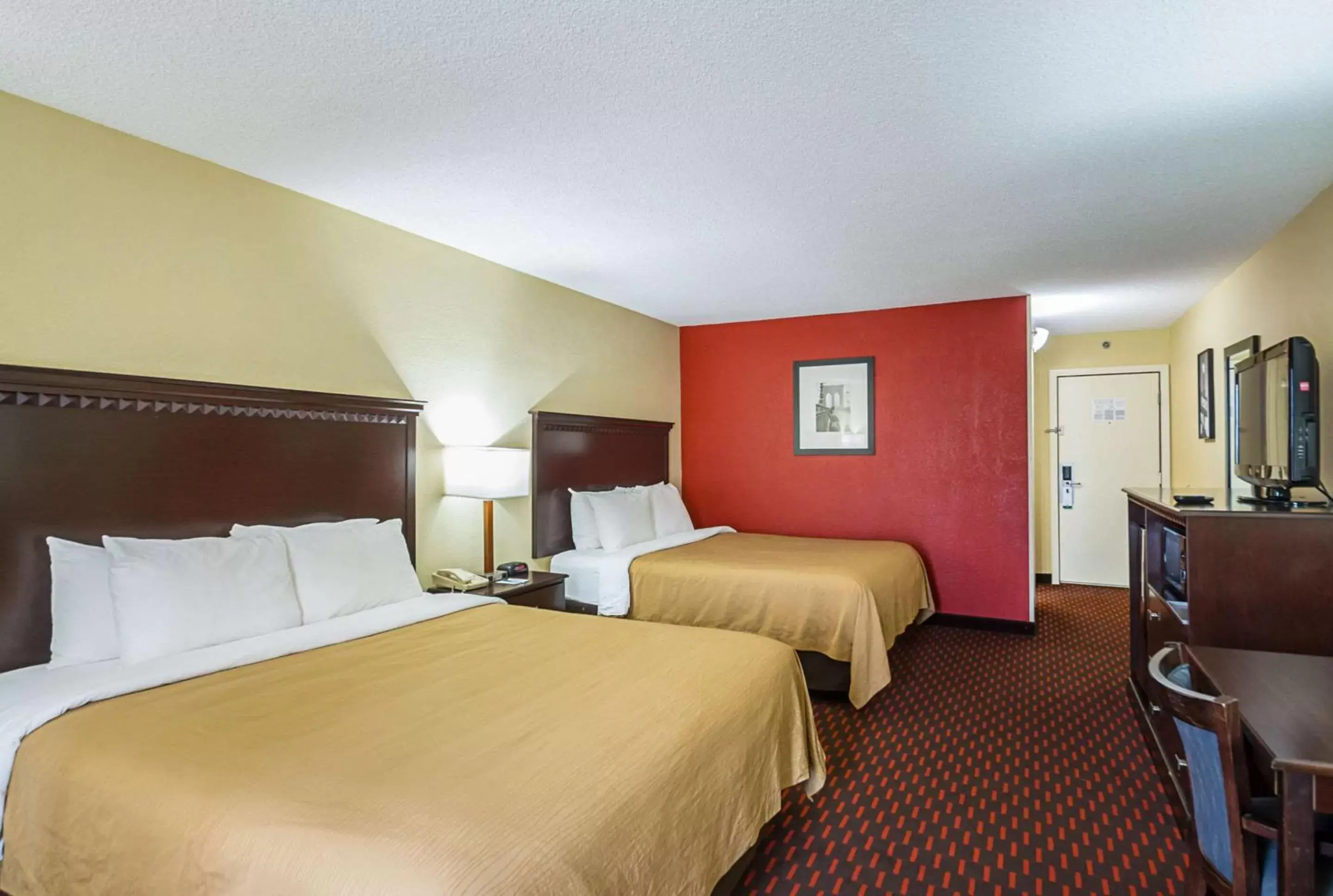 Queen Room with Two Queen Beds - Non-Smoking in Quality Inn & Suites Queen Room with Two Queen Beds - Non-Smoking in Quality Inn & Suites