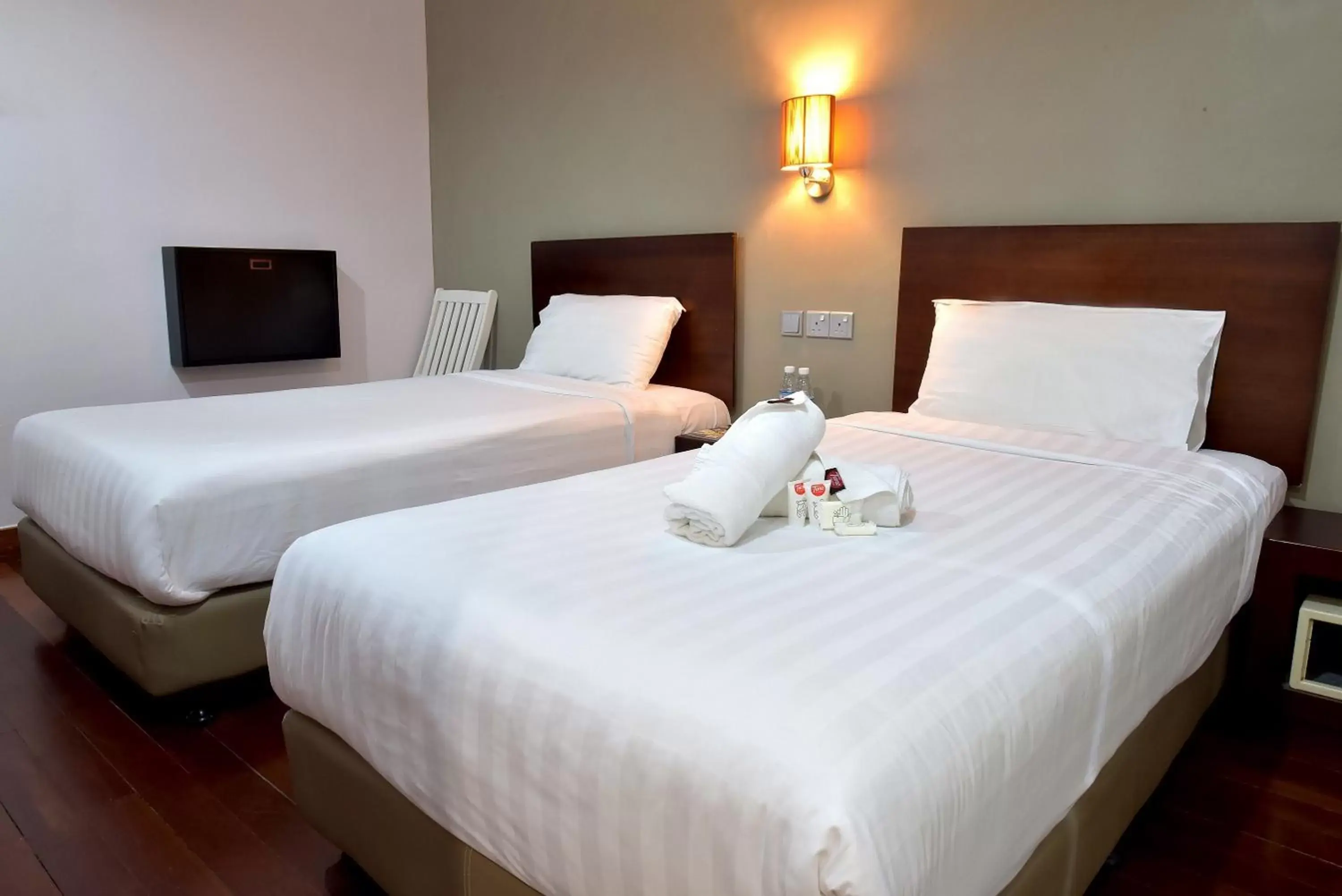 Twin Room in Tune Hotel - Waterfront Kuching Twin Room in Tune Hotel - Waterfront Kuching