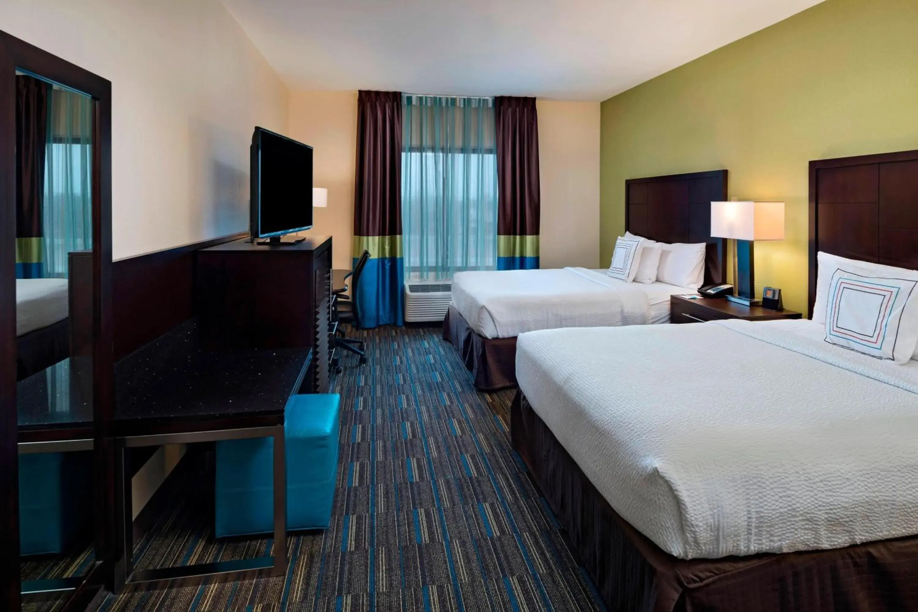 Queen Room with Two Queen Beds in Fairfield Inn and Suites by Marriott Austin Northwest/Research Blvd Queen Room with Two Queen Beds in Fairfield Inn and Suites by Marriott Austin Northwest/Research Blvd