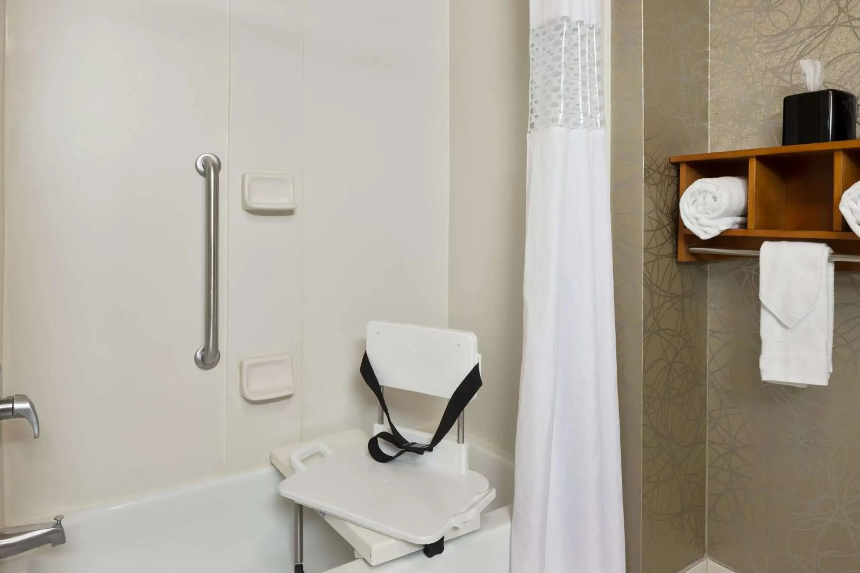 Queen Room with Two Queen Beds and Bath Tub - Disability/Hearing Accessible in Hampton Inn Pell City Queen Room with Two Queen Beds and Bath Tub - Disability/Hearing Accessible in Hampton Inn Pell City