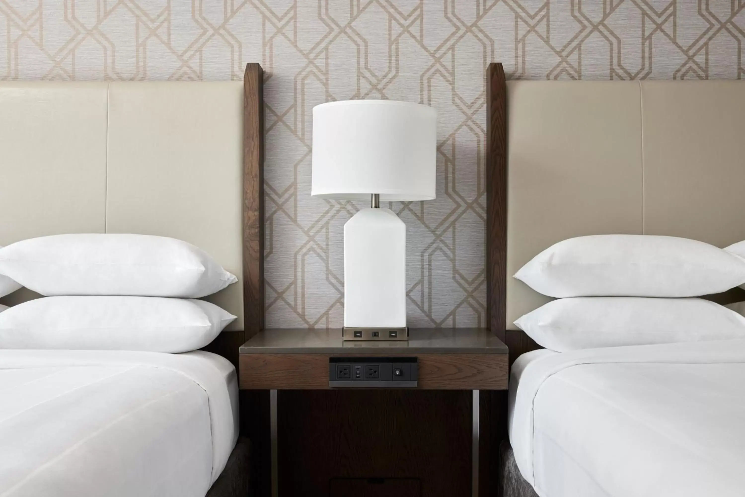 Main Building Double Guest Room with Roll-In Shower - Mobility/Hearing Accessible in Philadelphia Marriott Downtown Main Building Double Guest Room with Roll-In Shower - Mobility/Hearing Accessible in Philadelphia Marriott Downtown