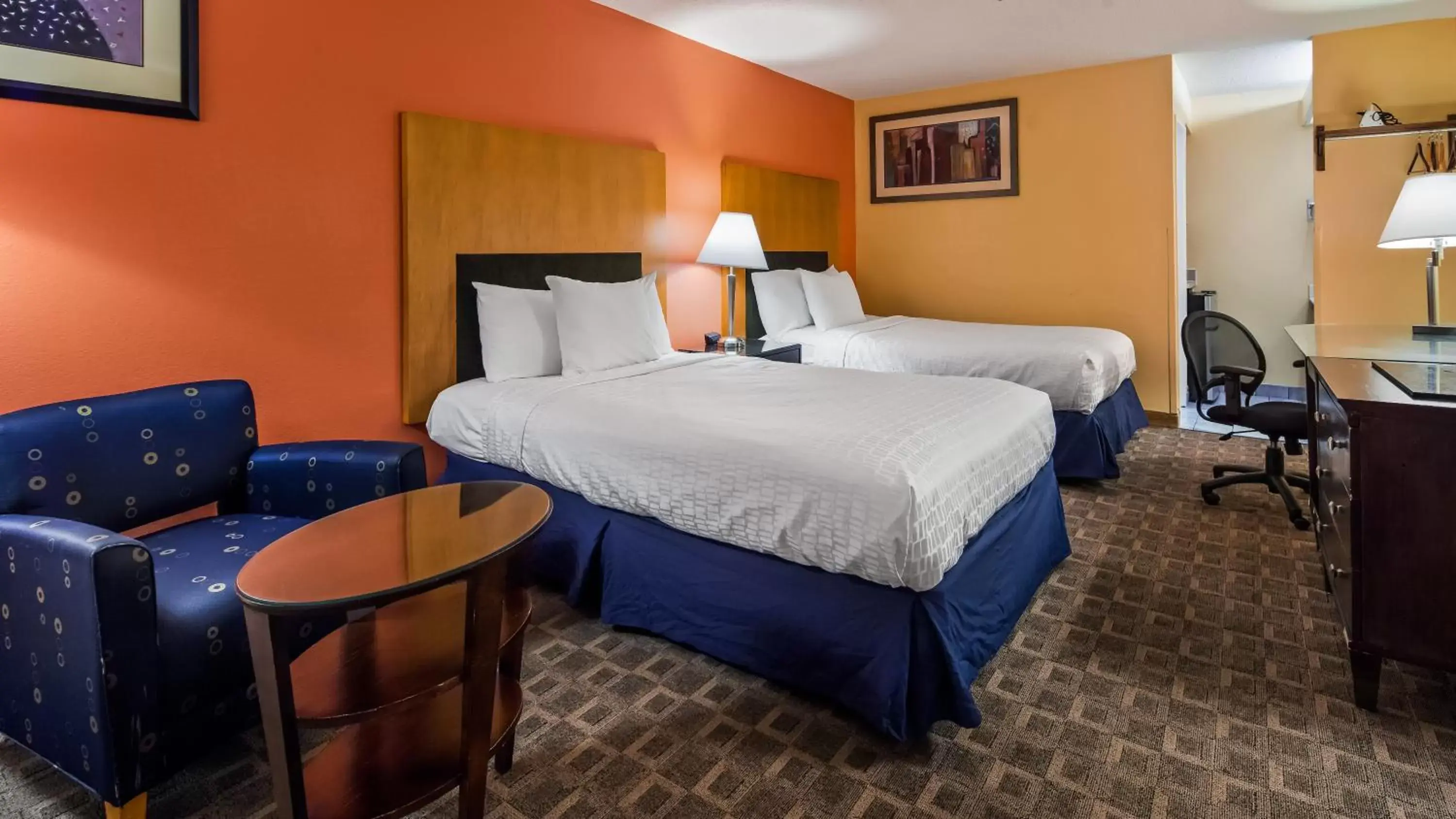 Double Room with Two Double Beds - Non-Smoking/Ground Floor in SureStay Plus Hotel by Best Western Fayetteville Double Room with Two Double Beds - Non-Smoking/Ground Floor in SureStay Plus Hotel by Best Western Fayetteville
