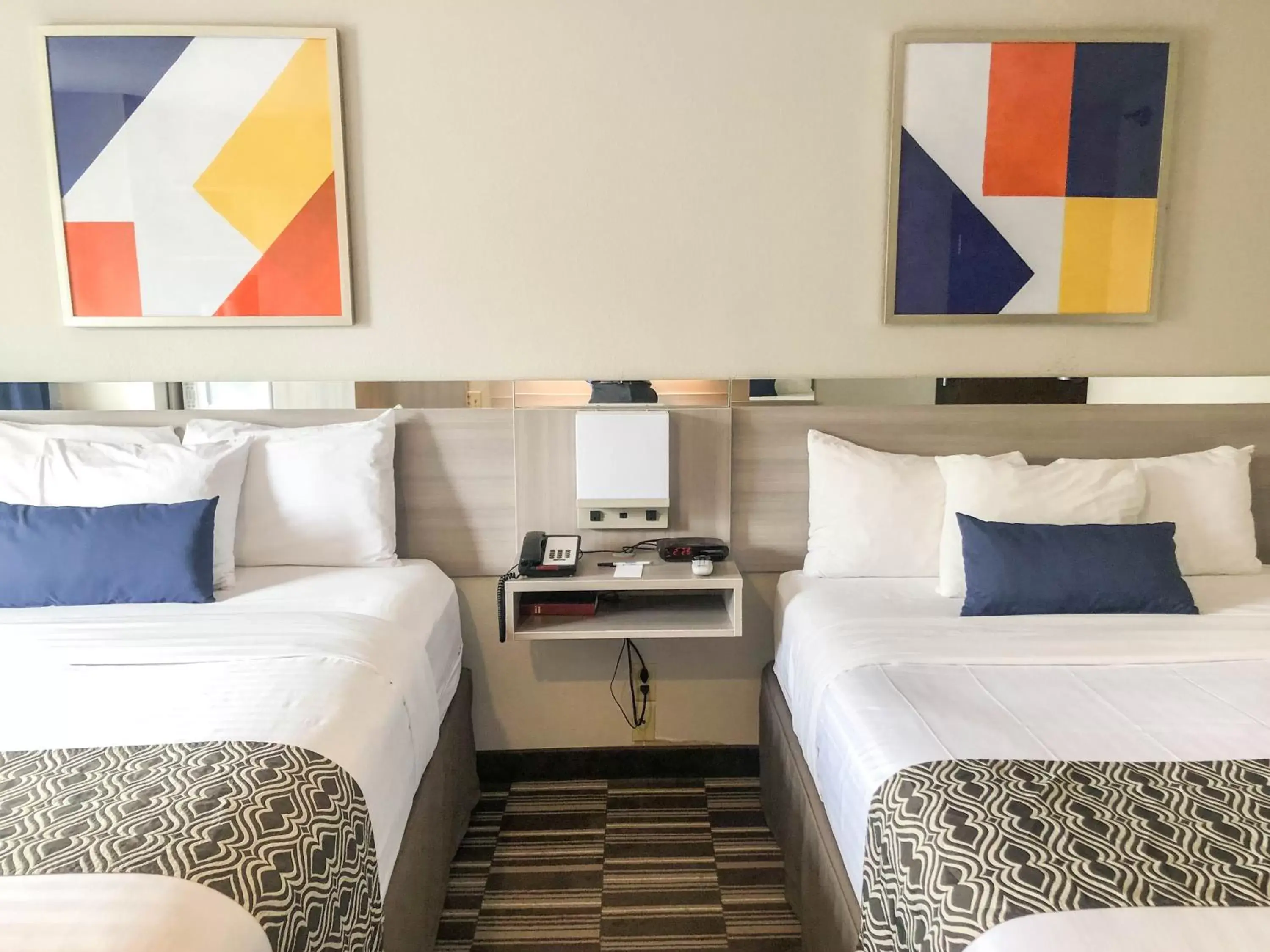 Queen Room with Two Queen Beds - Non-Smoking in Microtel Inn & Suites by Wyndham Eagan/St Paul Queen Room with Two Queen Beds - Non-Smoking in Microtel Inn & Suites by Wyndham Eagan/St Paul