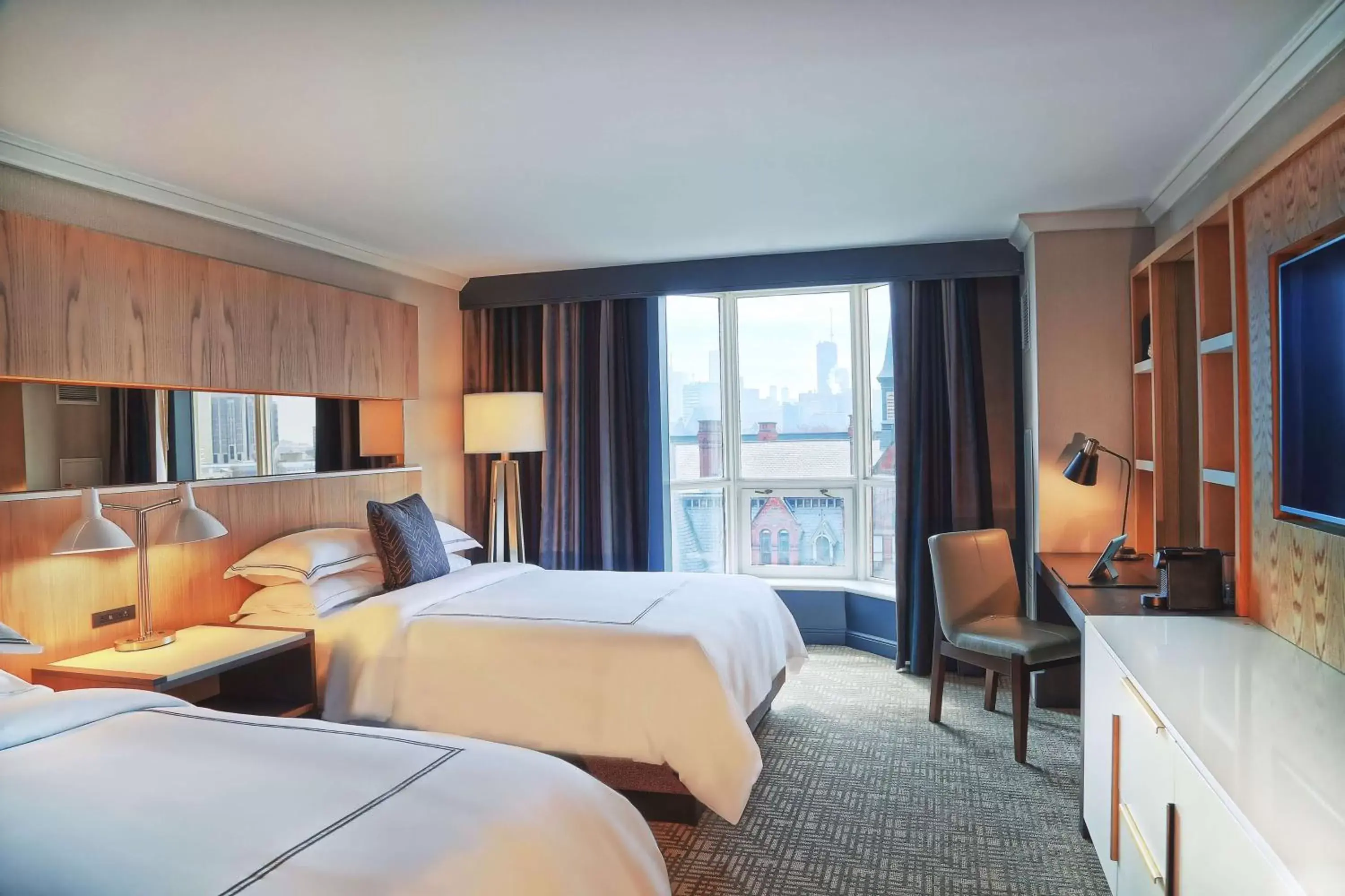 Deluxe Room with Two Queen Beds in The Yorkville Royal Sonesta Hotel Toronto Deluxe Room with Two Queen Beds in The Yorkville Royal Sonesta Hotel Toronto