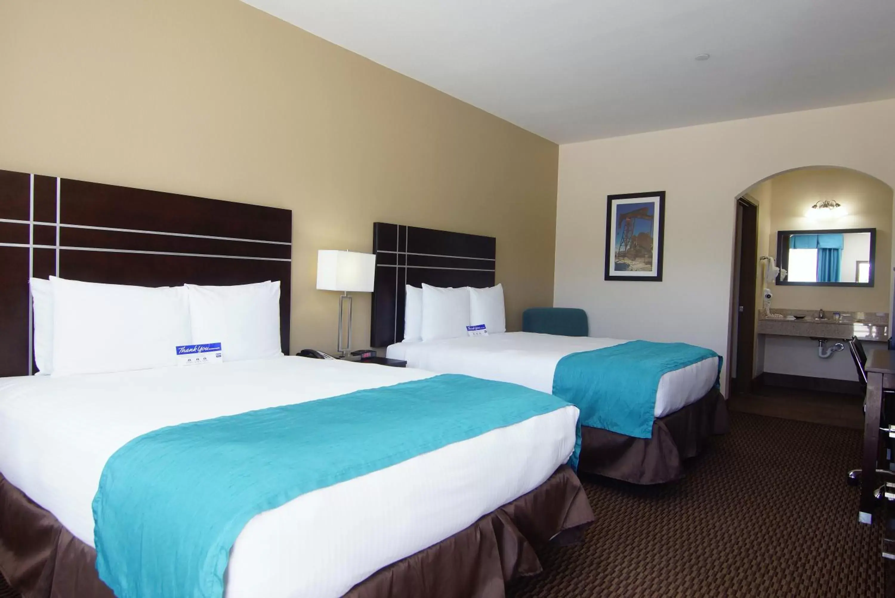Queen Room with Two Queen Beds - Non-Smoking in Americas Best Value Inn Cuero Queen Room with Two Queen Beds - Non-Smoking in Americas Best Value Inn Cuero