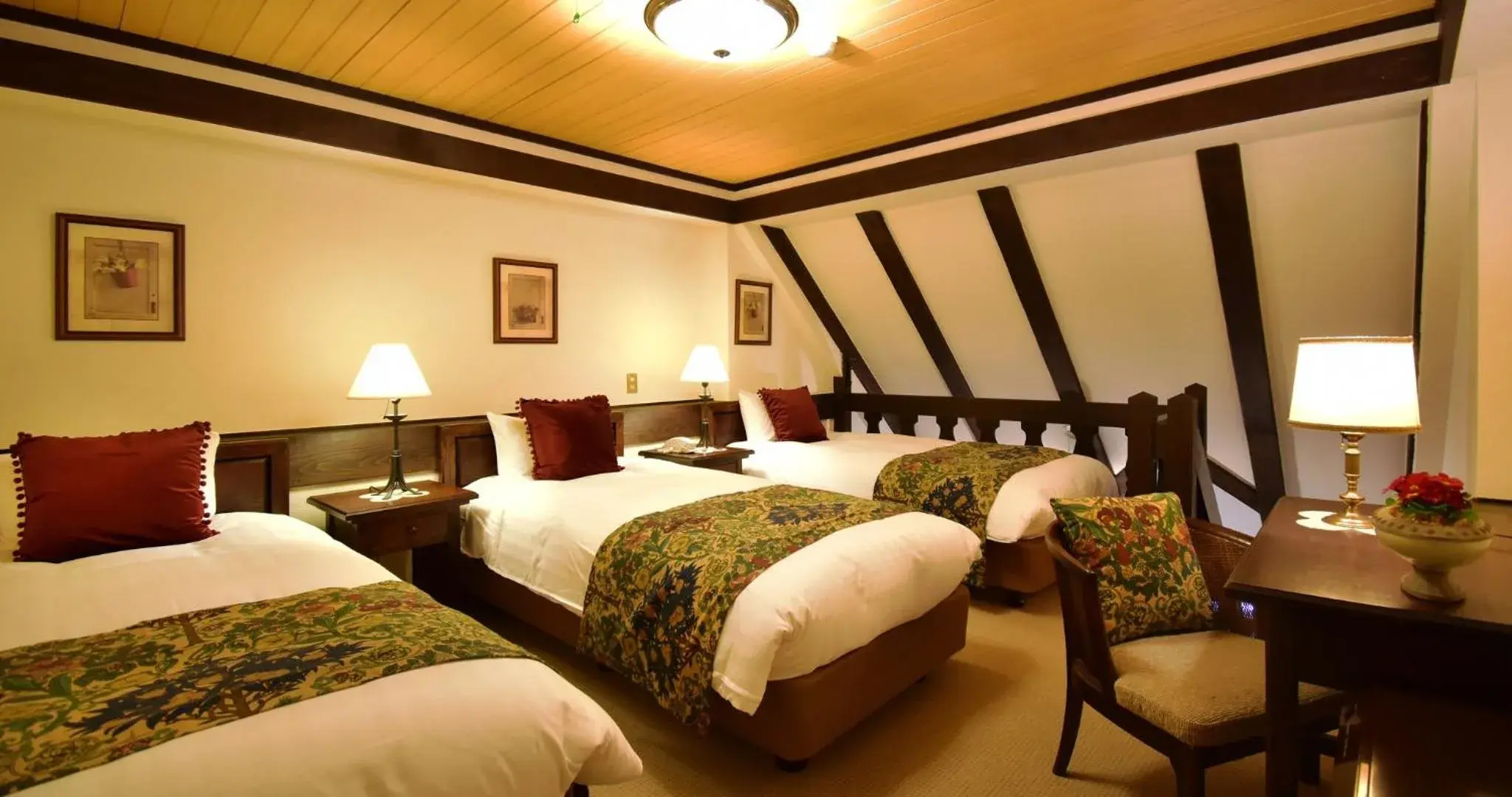 Maisonette Triple Room (West Building) in Hotel La Neige Maisonette Triple Room (West Building) in Hotel La Neige