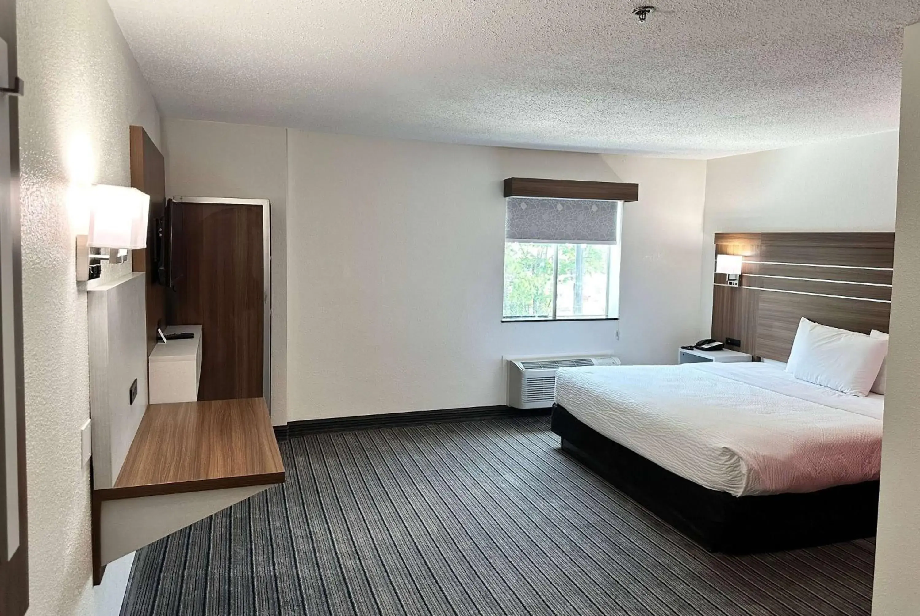 1 Queen Bed, Mobility Accessible Room, Roll-In Shower, Non-Smoking in Ramada by Wyndham Lithia Springs Atlanta 1 Queen Bed, Mobility Accessible Room, Roll-In Shower, Non-Smoking in Ramada by Wyndham Lithia Springs Atlanta