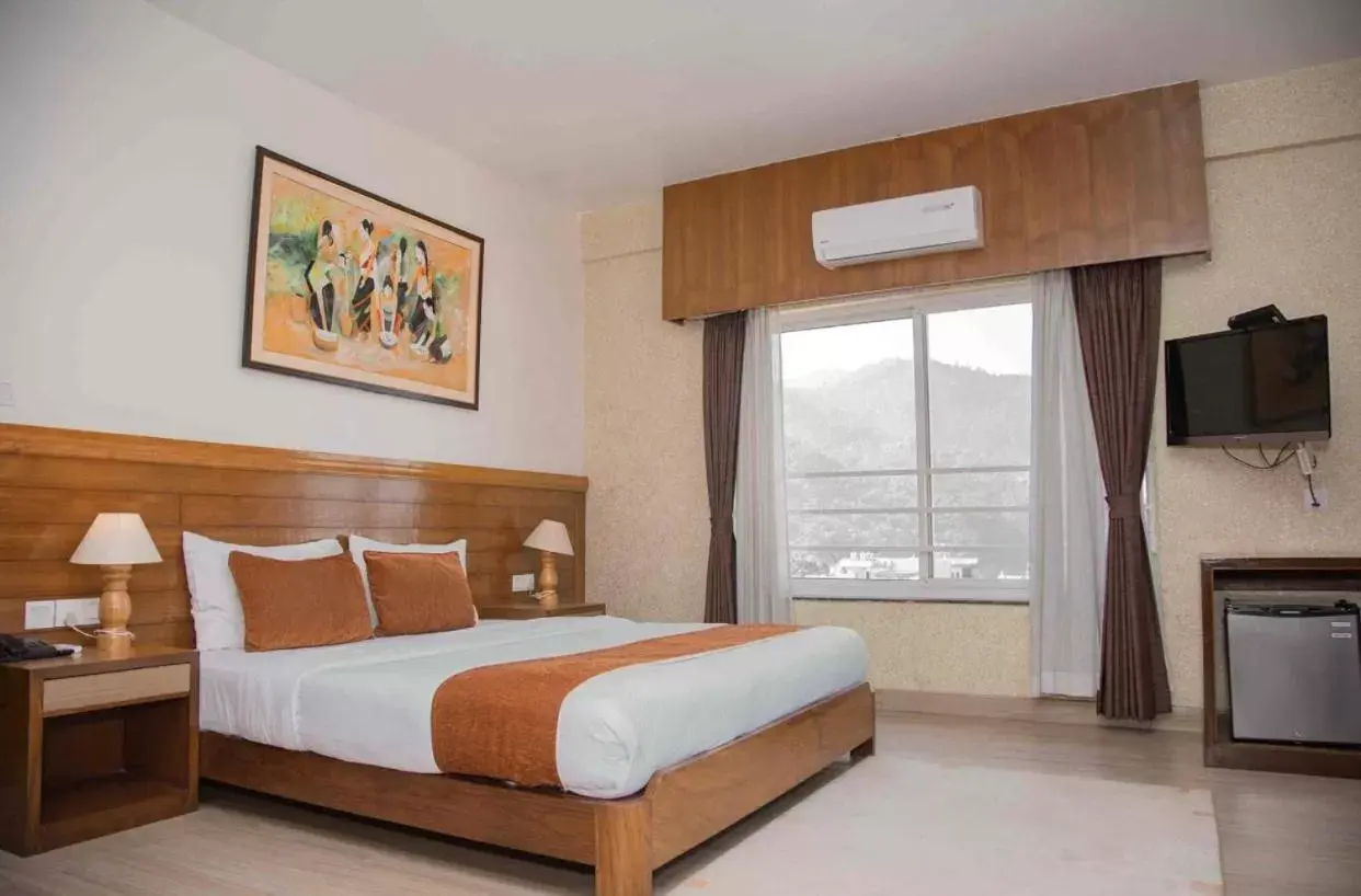 Deluxe Double Room with Balcony in Mount View Pokhara Deluxe Double Room with Balcony in Mount View Pokhara