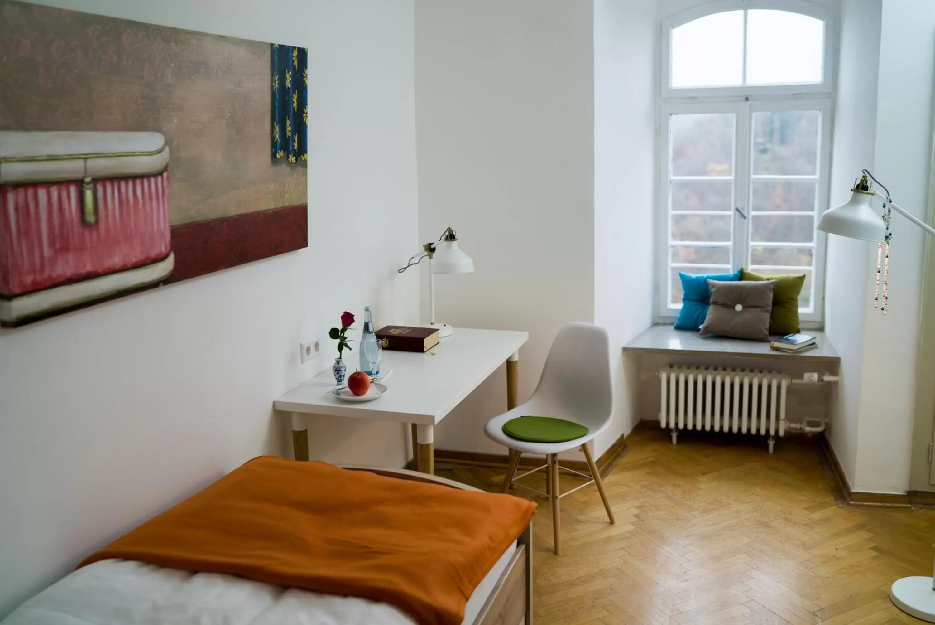 Standard Single Room - single occupancy in BioHotel Schloss Kirchberg Standard Single Room - single occupancy in BioHotel Schloss Kirchberg