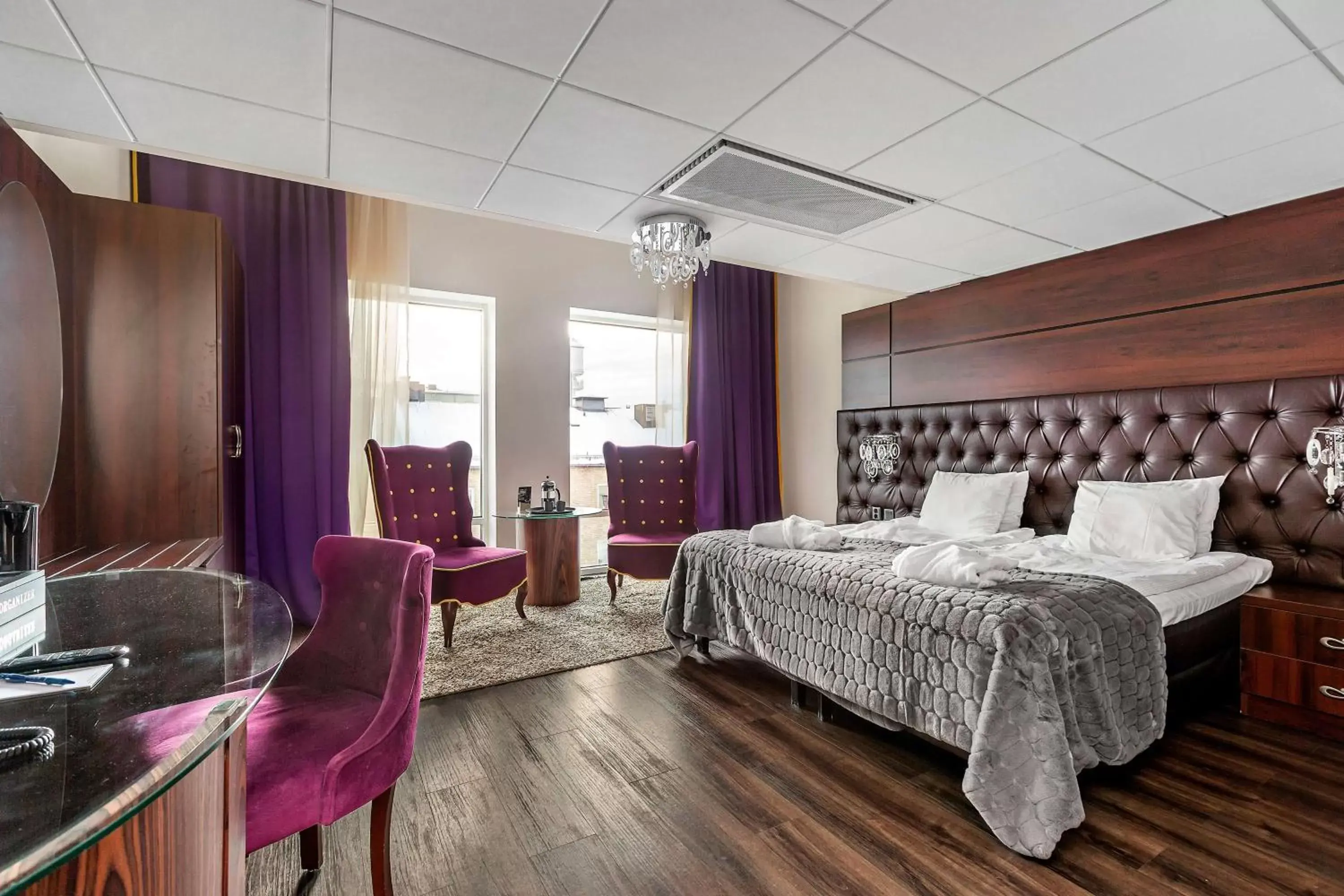 Deluxe King Room in Best Western Plus Savoy Lulea Deluxe King Room in Best Western Plus Savoy Lulea
