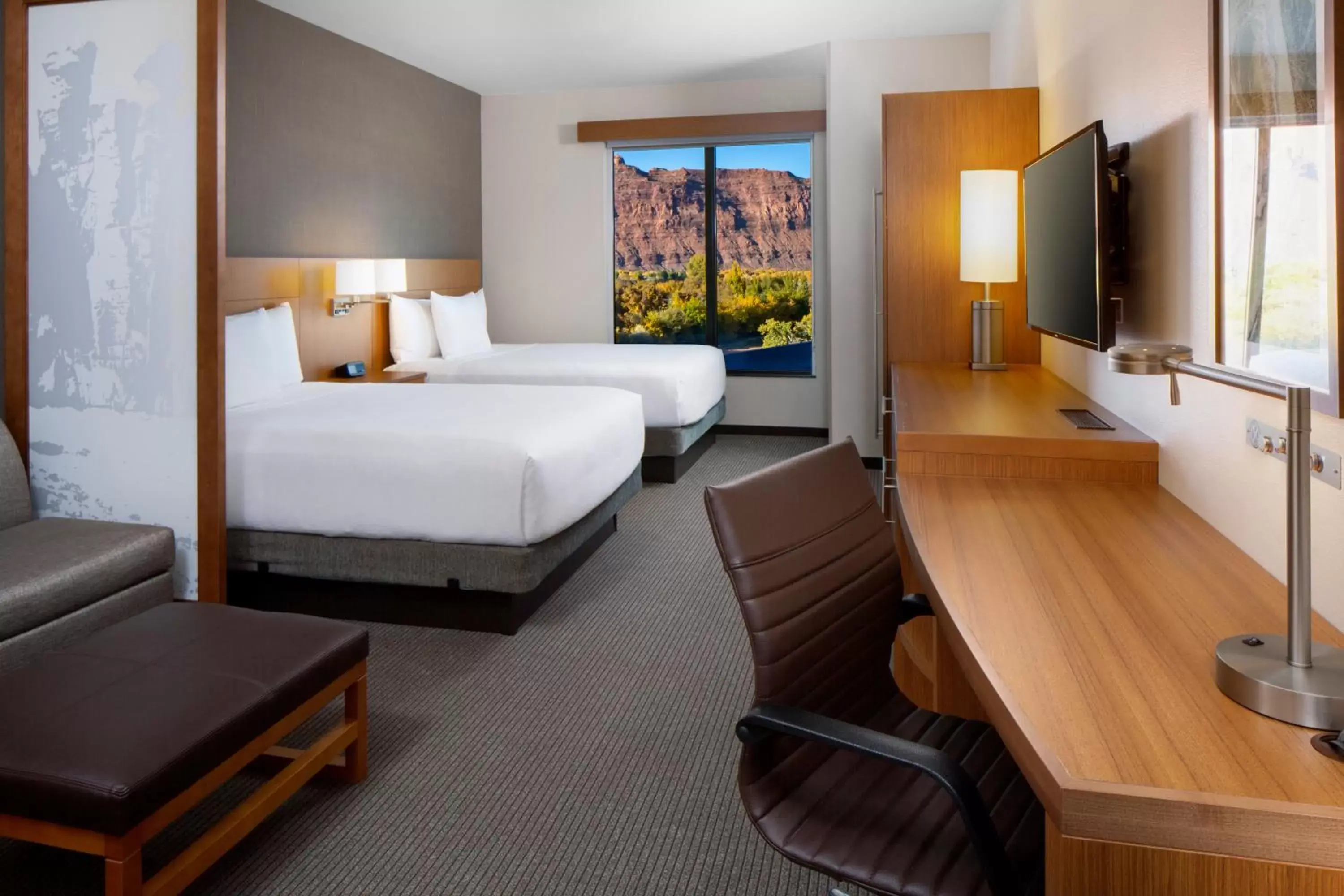 Queen Room with Two Queen Beds and Sofa Bed - High Floor in Hyatt Place Moab Queen Room with Two Queen Beds and Sofa Bed - High Floor in Hyatt Place Moab