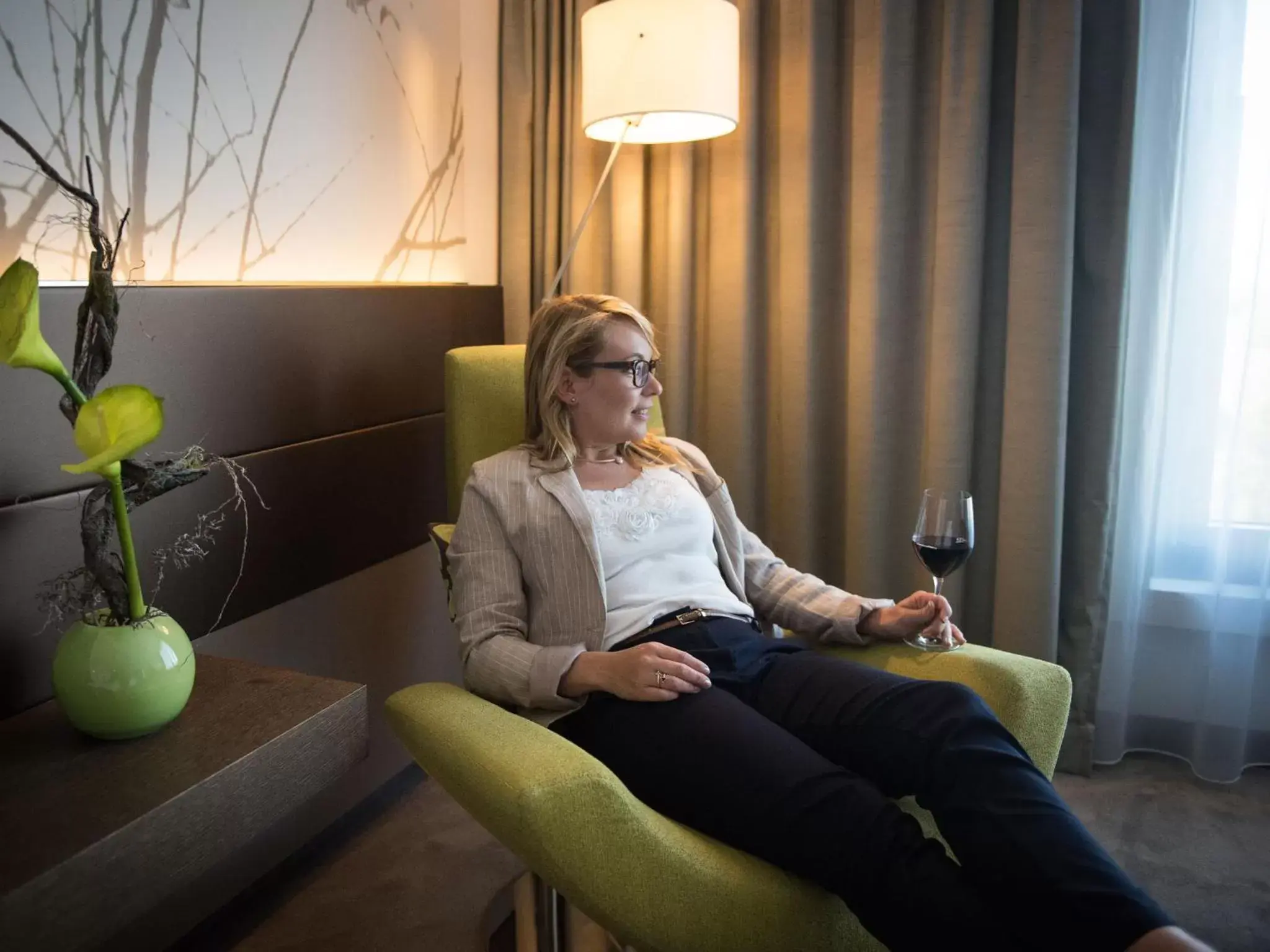 Deluxe Double Room with City View in Atlantic Congress Hotel Essen Deluxe Double Room with City View in Atlantic Congress Hotel Essen