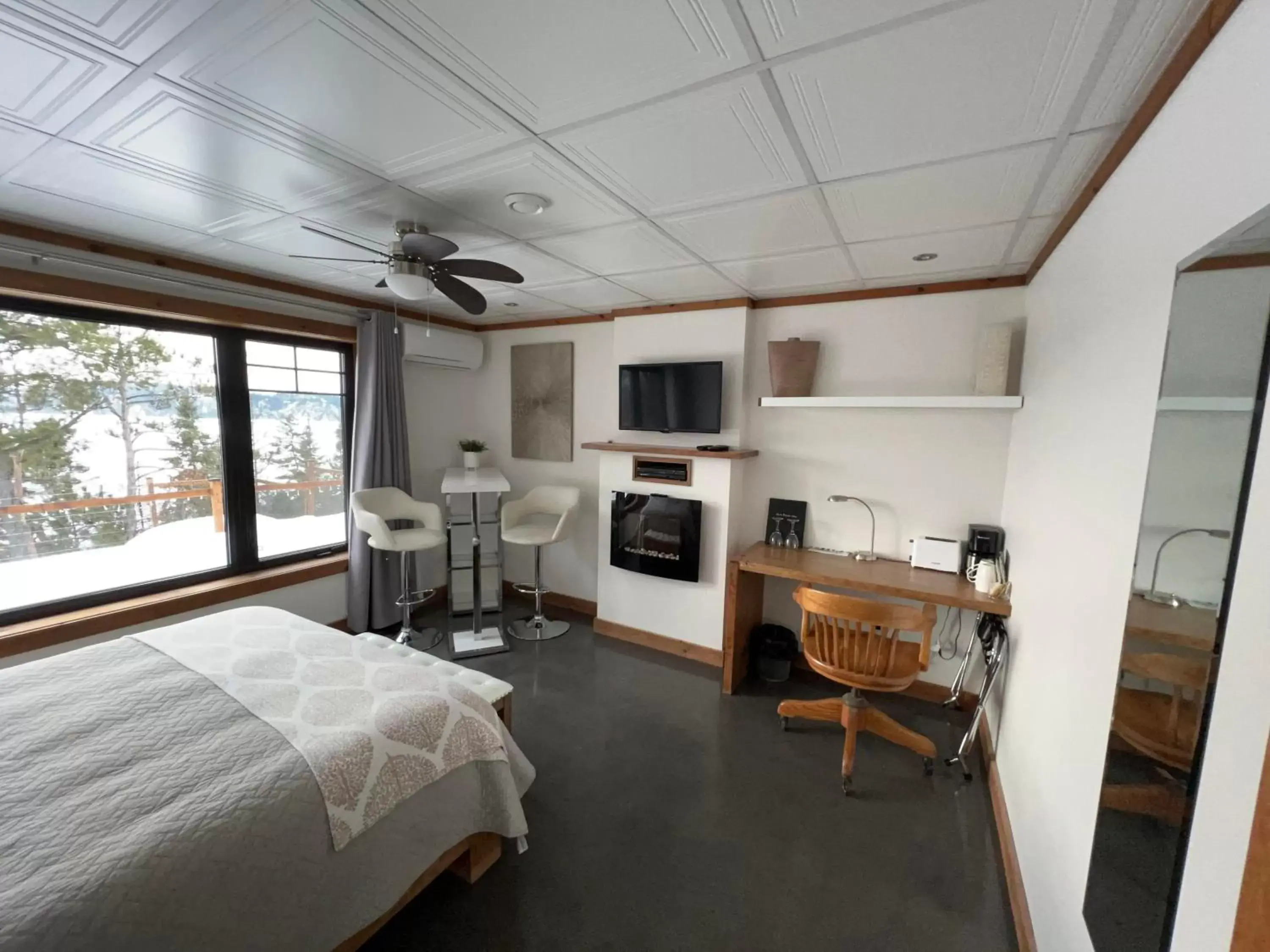 Superior Queen Room in Gîte du Haut des Arbres Superior Queen Room in Gîte du Haut des Arbres